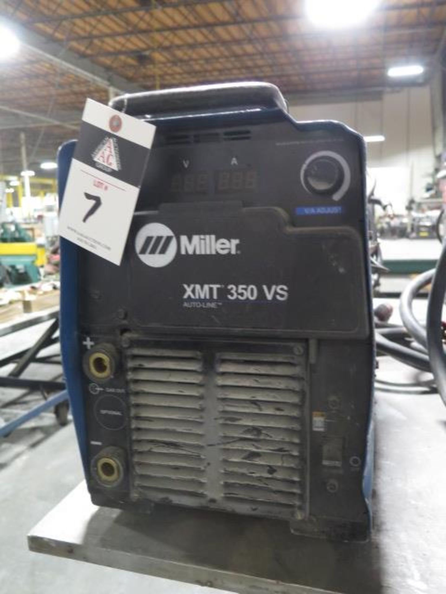 Miller XMT 350 VS Auto-Line Arc welding Power Source s/n MG024114U (SOLD AS-IS - NO WARRANTY) - Image 3 of 5