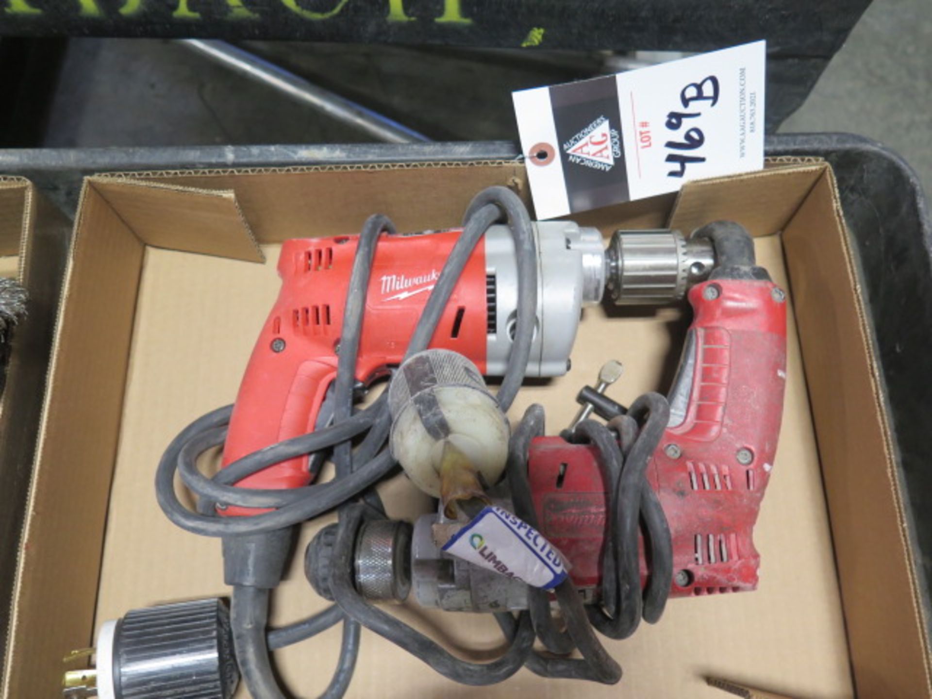 Milwaukee Electric Drills (2) (SOLD AS-IS - NO WARRANTY)
