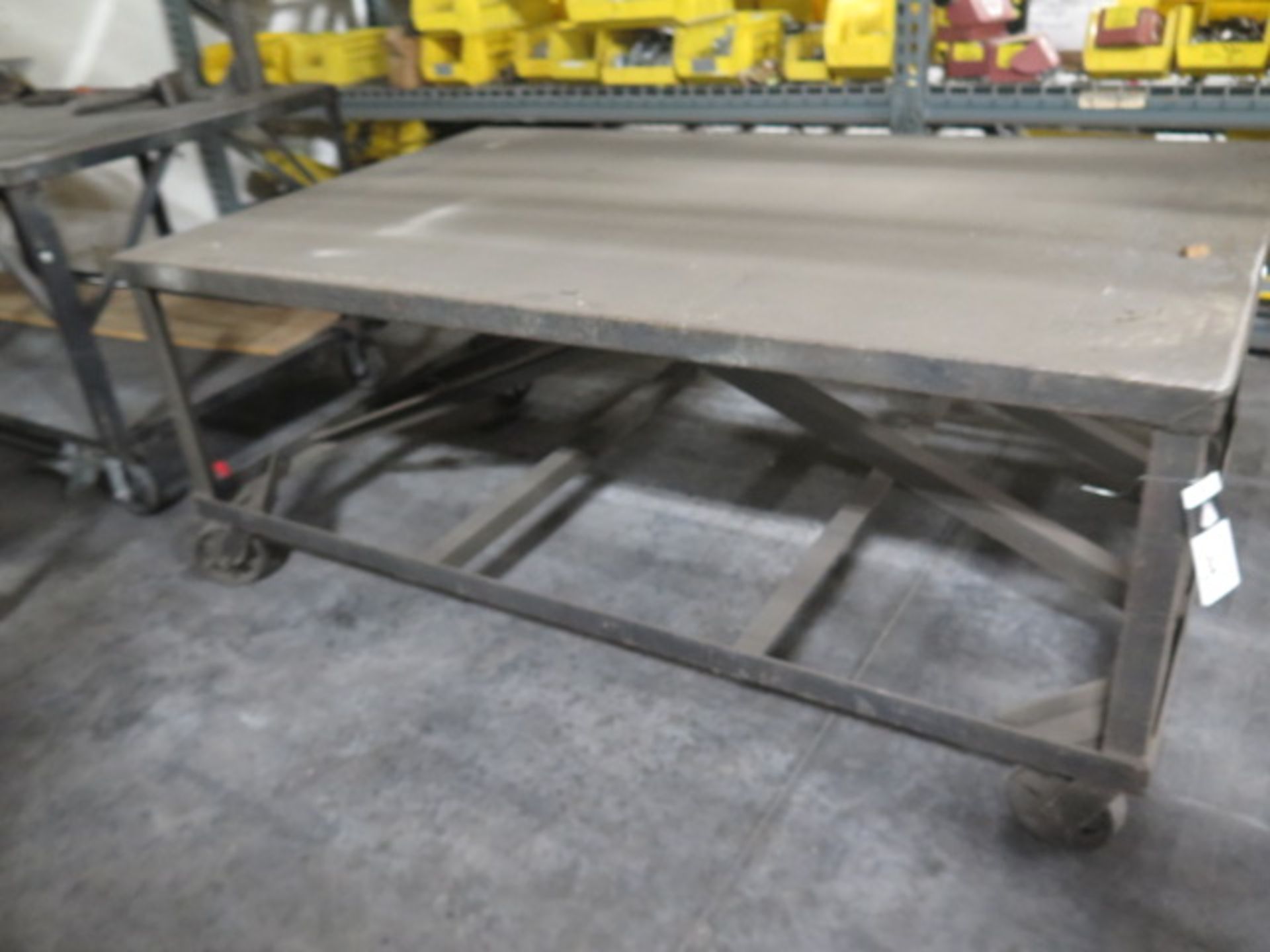 Rolling Steel Tables (3) (SOLD AS-IS - NO WARRANTY) - Image 2 of 3