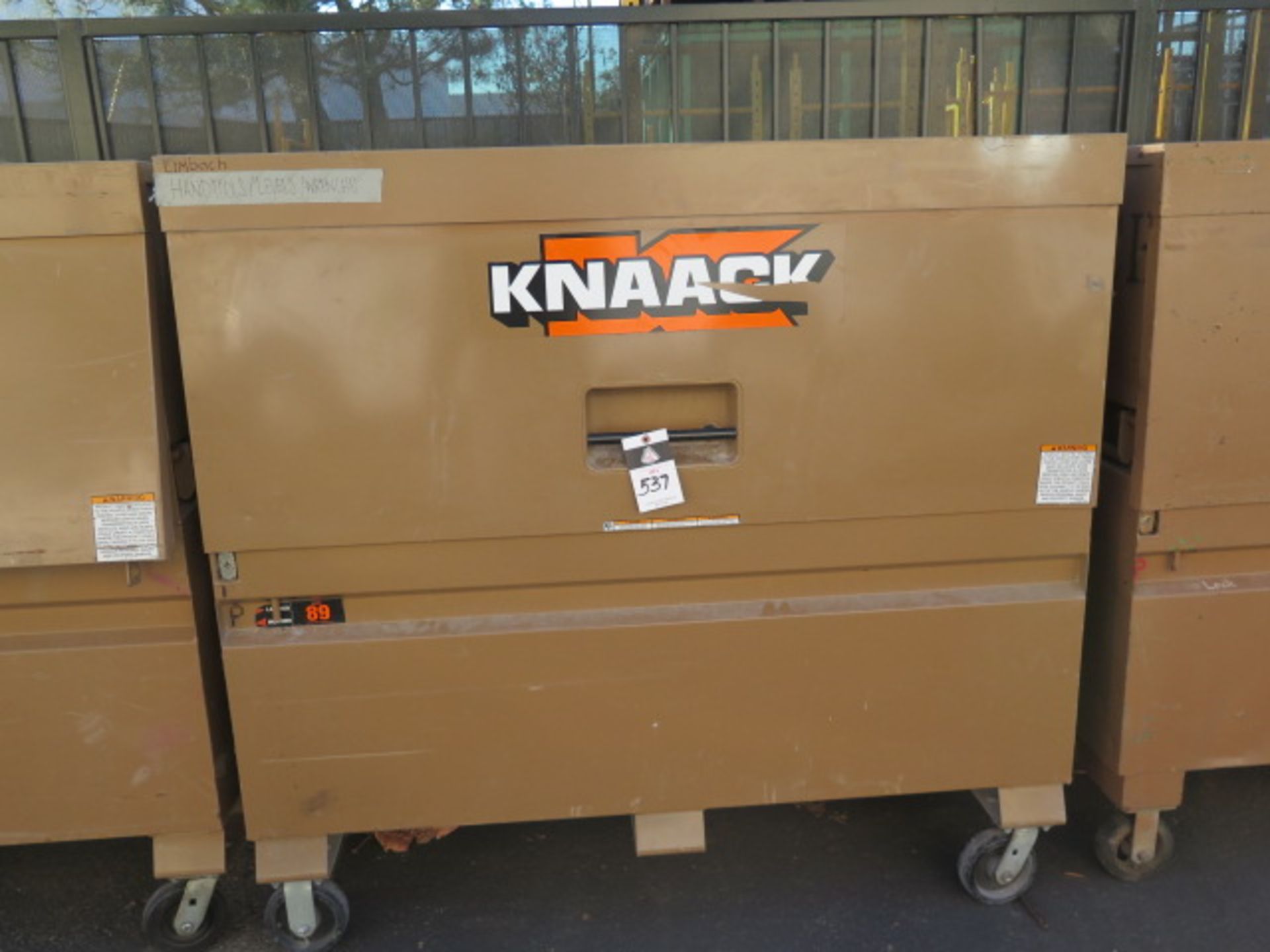 Knaack mdl. 89 "Storage Master" Rolling Job Box (SOLD AS-IS - NO WARRANTY)