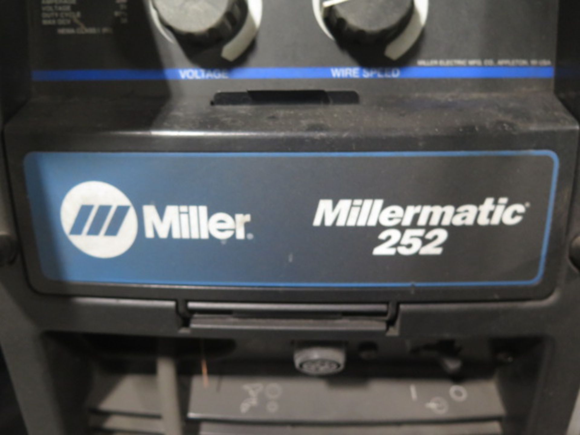 Miller Millermatic 252 Arc Welding Power Source and Wire Feeder s/n ME270263N (SOLD AS-IS - NO - Image 5 of 5
