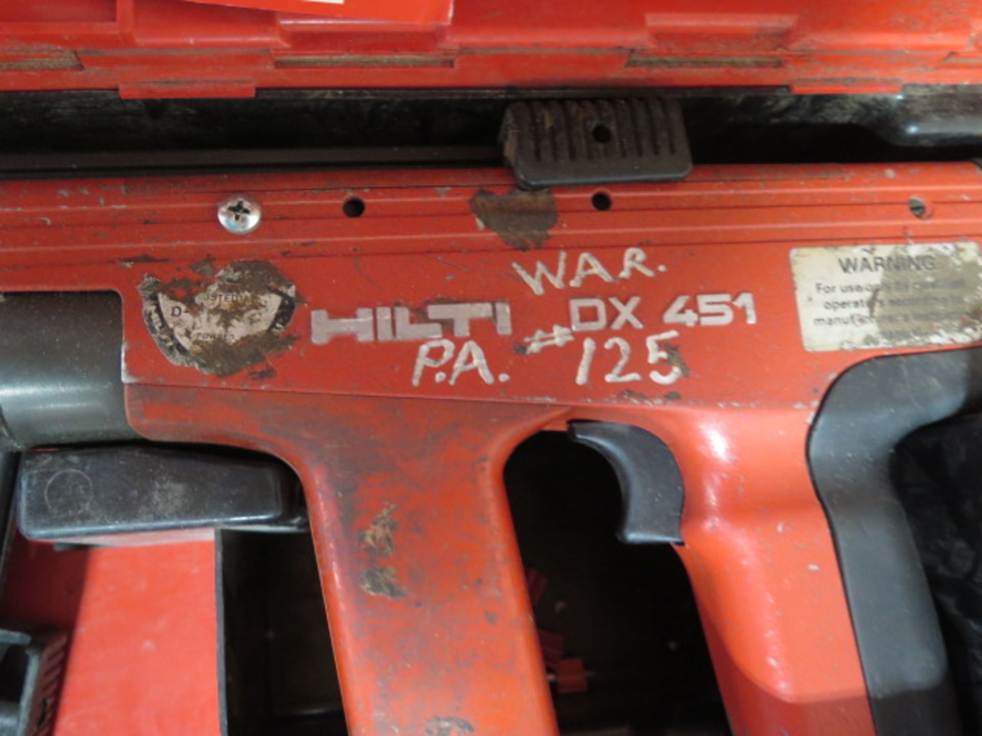 Hilti DX451 Powder Shot Tool (SOLD AS-IS - NO WARRANTY) - Image 4 of 4