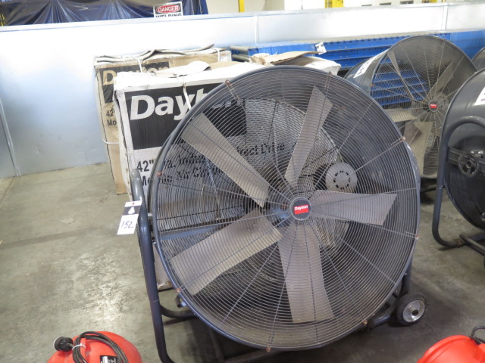 Dayton 42" Shop Fans (2) (1-NEW and 1-Used) (SOLD AS-IS - NO WARRANTY)