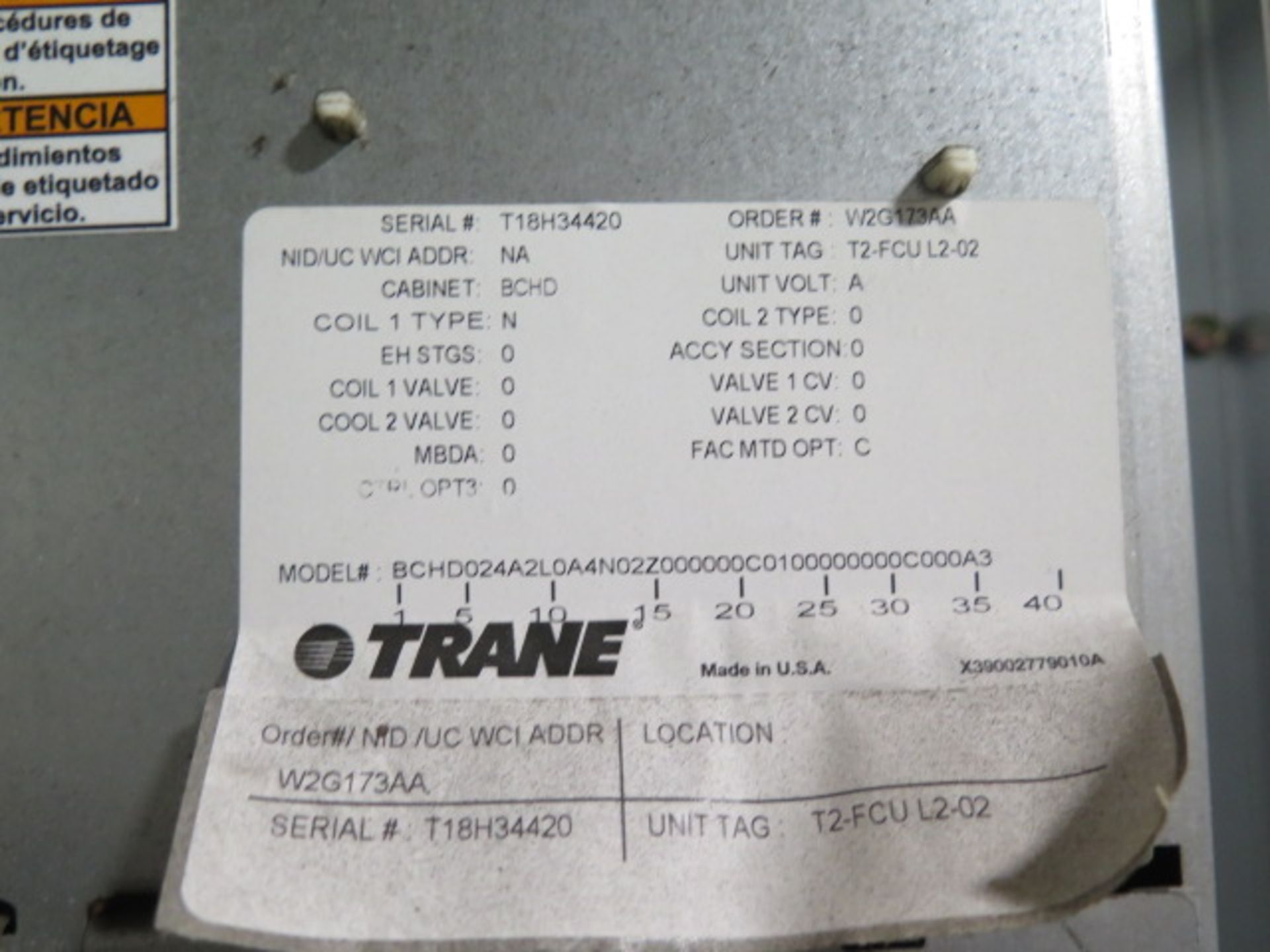 Trane AC Units (3) (SOLD AS-IS - NO WARRANTY) - Image 6 of 6