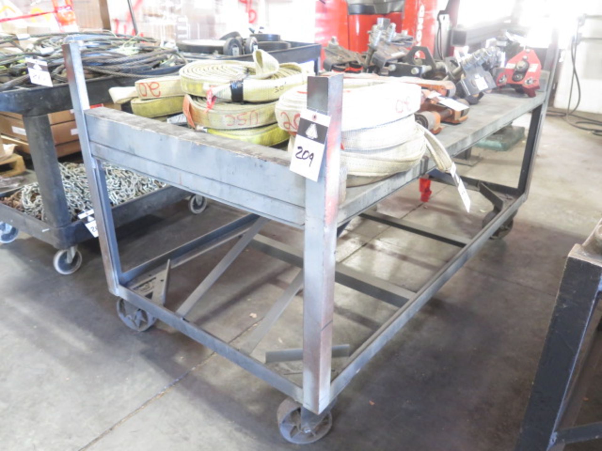Rolling Shop Table (SOLD AS-IS - NO WARRANTY) - Image 2 of 3