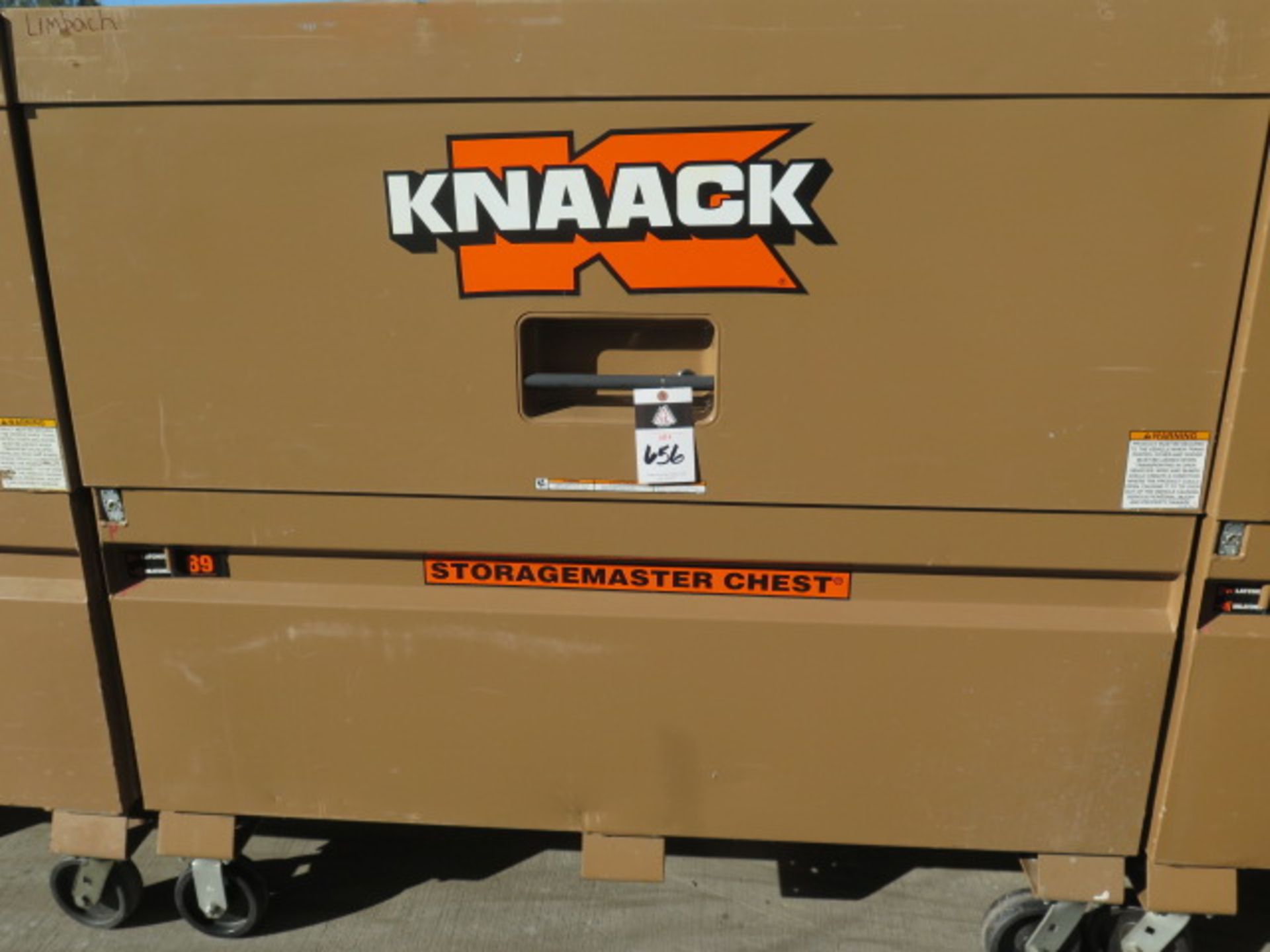 Knaack mdl. 89 Rolling Job Box (SOLD AS-IS - NO WARRANTY)