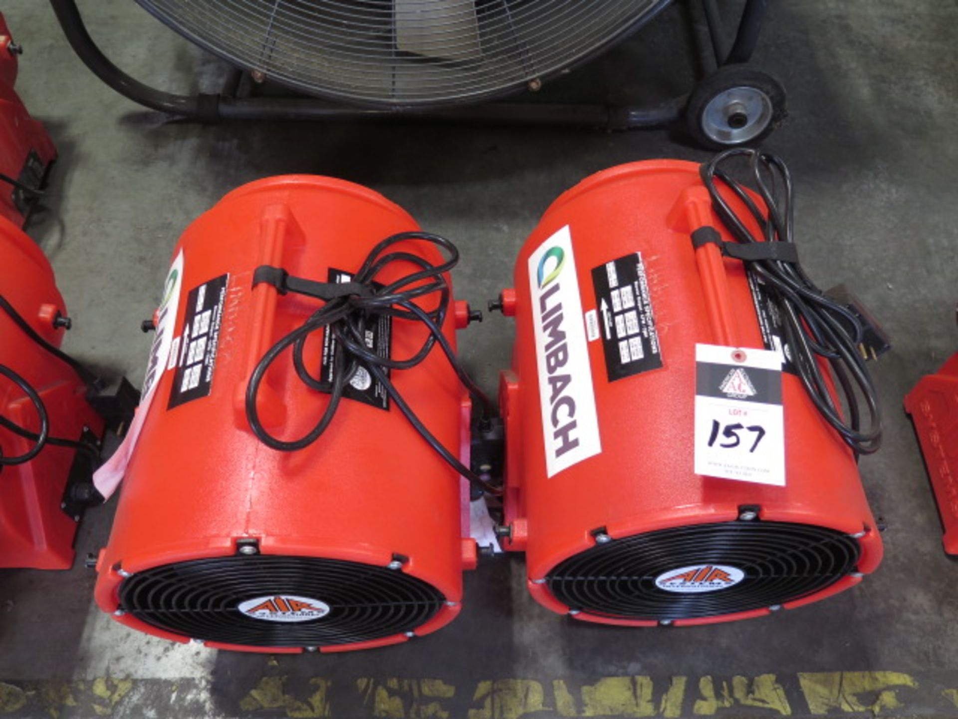 Air Systems CVF-12AC Blower Fans (2) (SOLD AS-IS - NO WARRANTY)