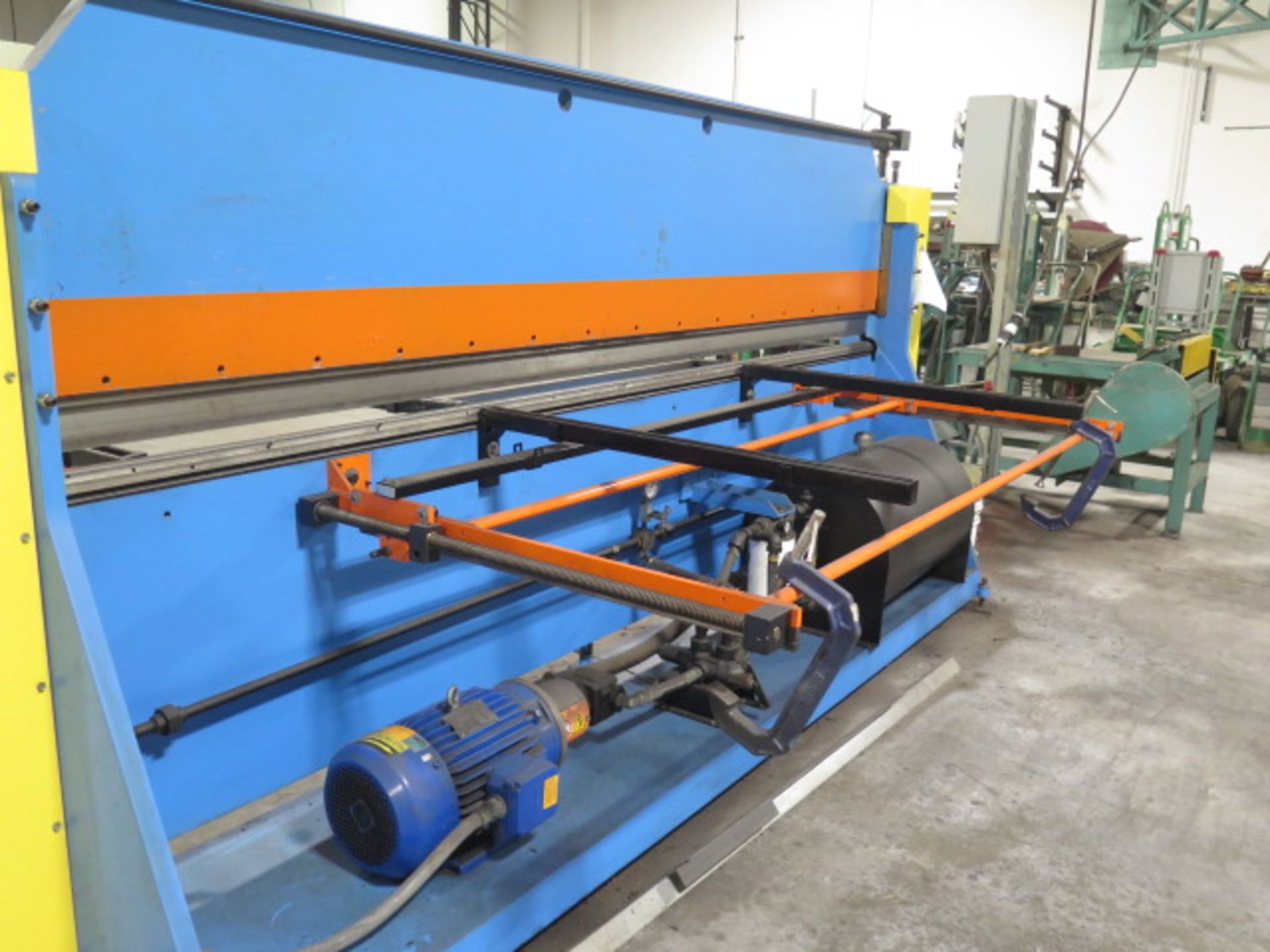 Roto-Die mdl. 10 10' Hyd Press Brake s/n R12036 w/ 4-Die Positions, Manual Back Gauge, SOLD AS IS - Image 6 of 10