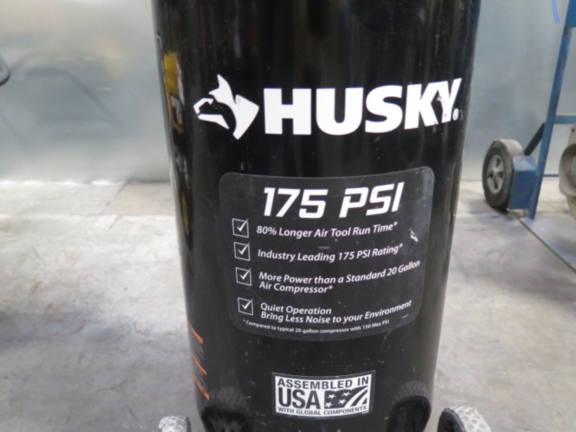 Husky C201GH Portable Air Compressor w/ 20 Gallon Tank (SOLD AS-IS - NO WARRANTY) - Image 5 of 5