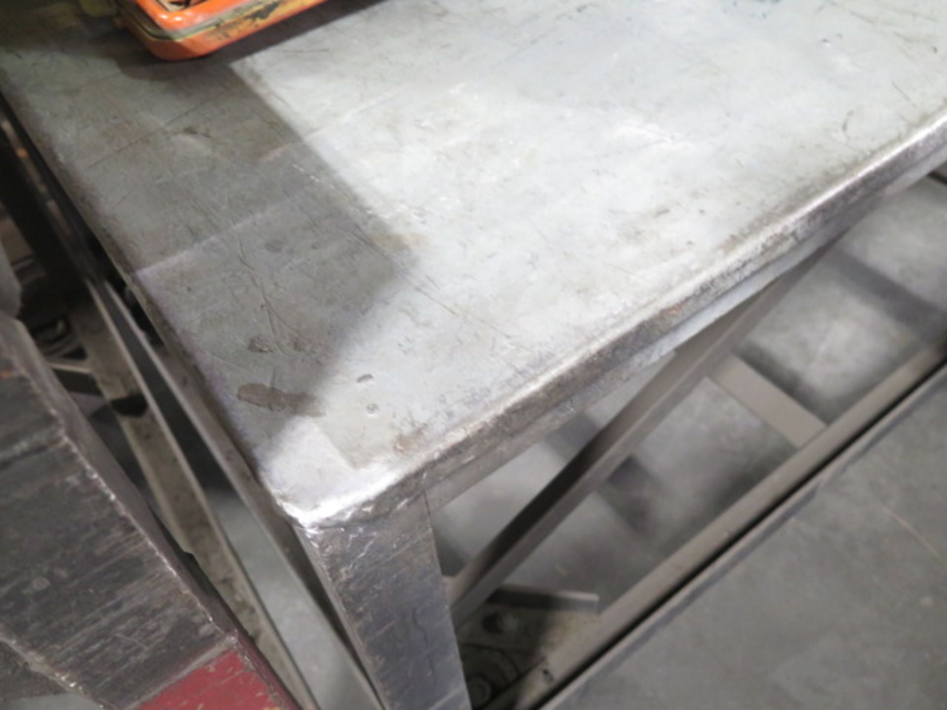 Rolling Steel Tables (2) (SOLD AS-IS - NO WARRANTY) - Image 3 of 5