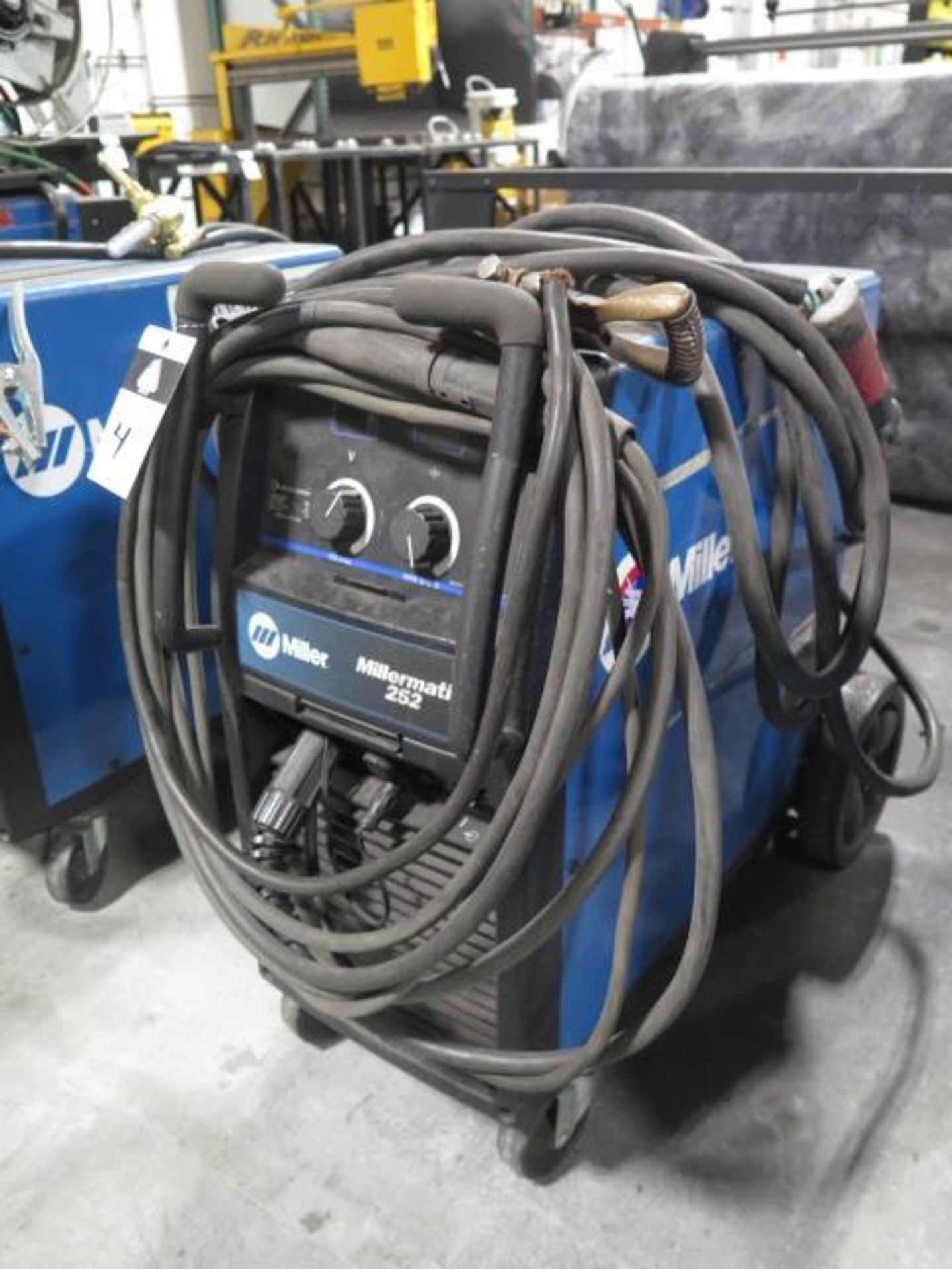 Miller Millermatic 252 Arc Welding Power Source and Wire Feeder s/n MF330300N (SOLD AS-IS - NO - Image 2 of 7