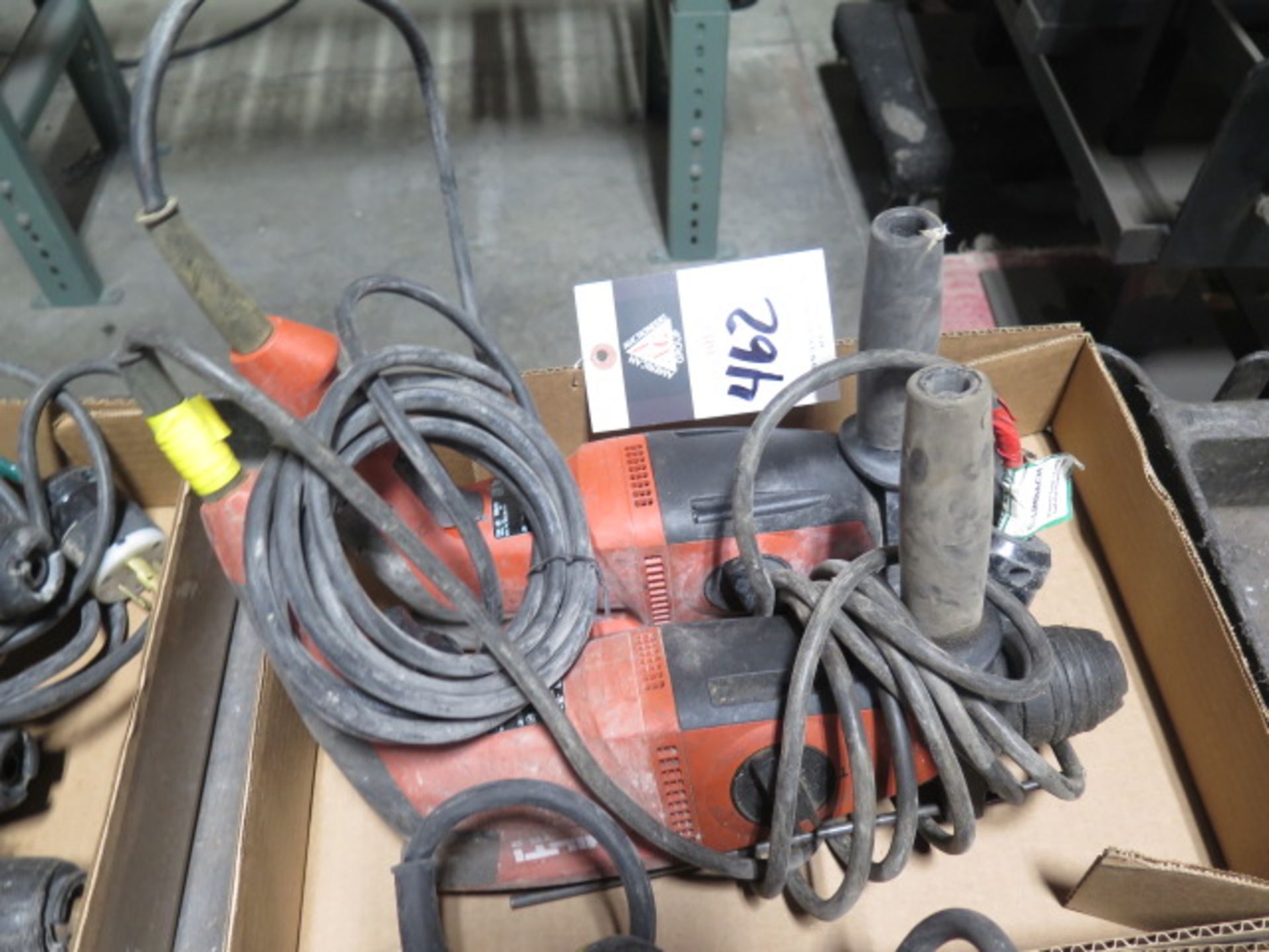 Hilti TE2 Electric Rotary Hammers (2) (SOLD AS-IS - NO WARRANTY)