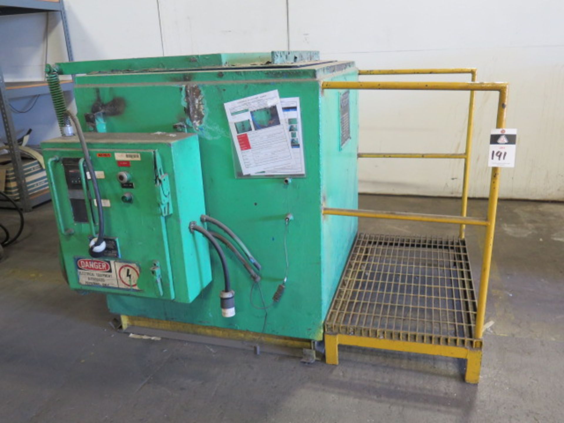 Granco Clark 9kW Non Recirculating Die Oven w/ 30" x 30" x 30" Chamber, 1000 Deg F, 460V, SOLD AS IS