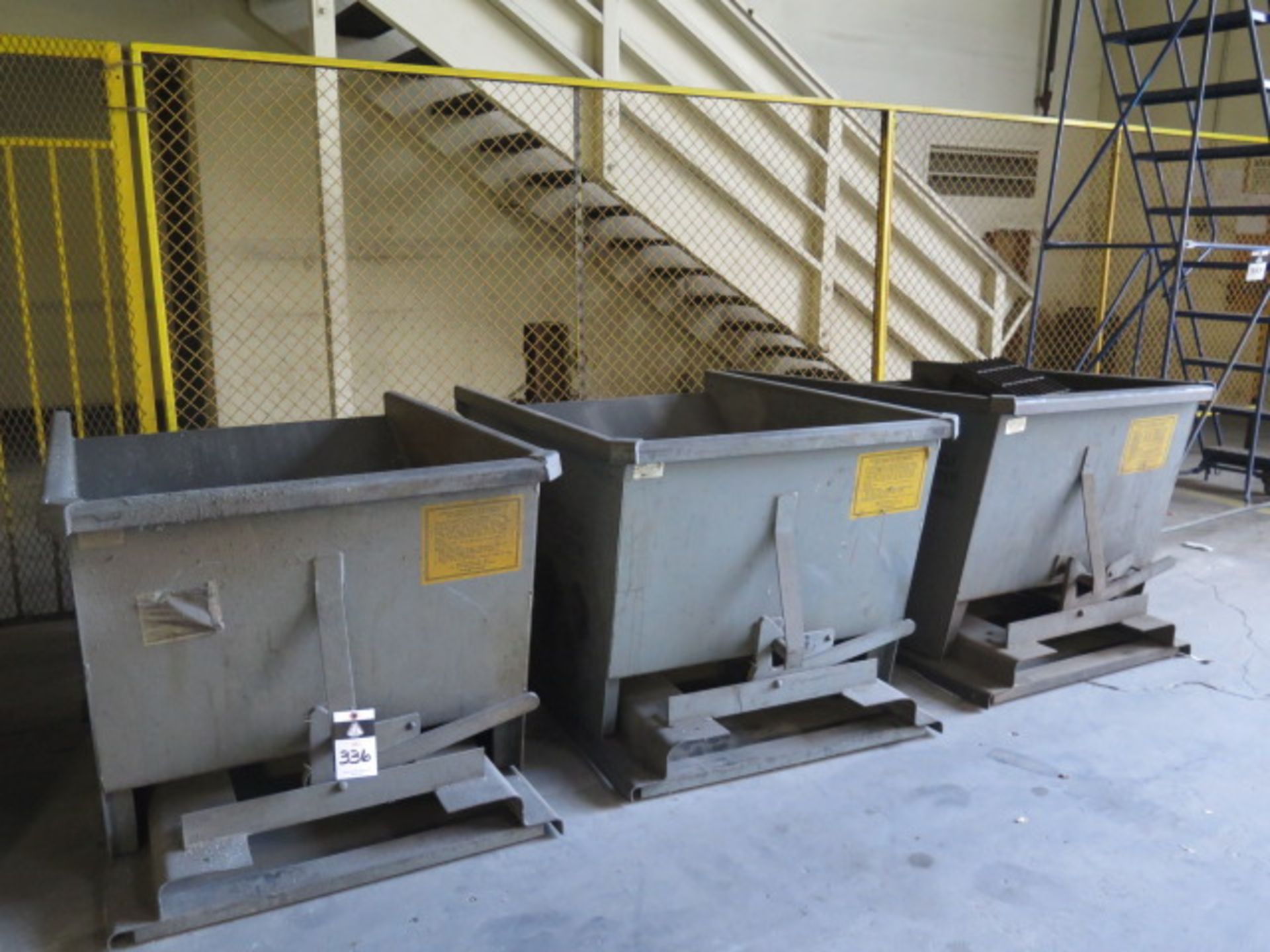 Wright Self Dumping Hoppers (2) (SOLD AS-IS - NO WARRANTY)