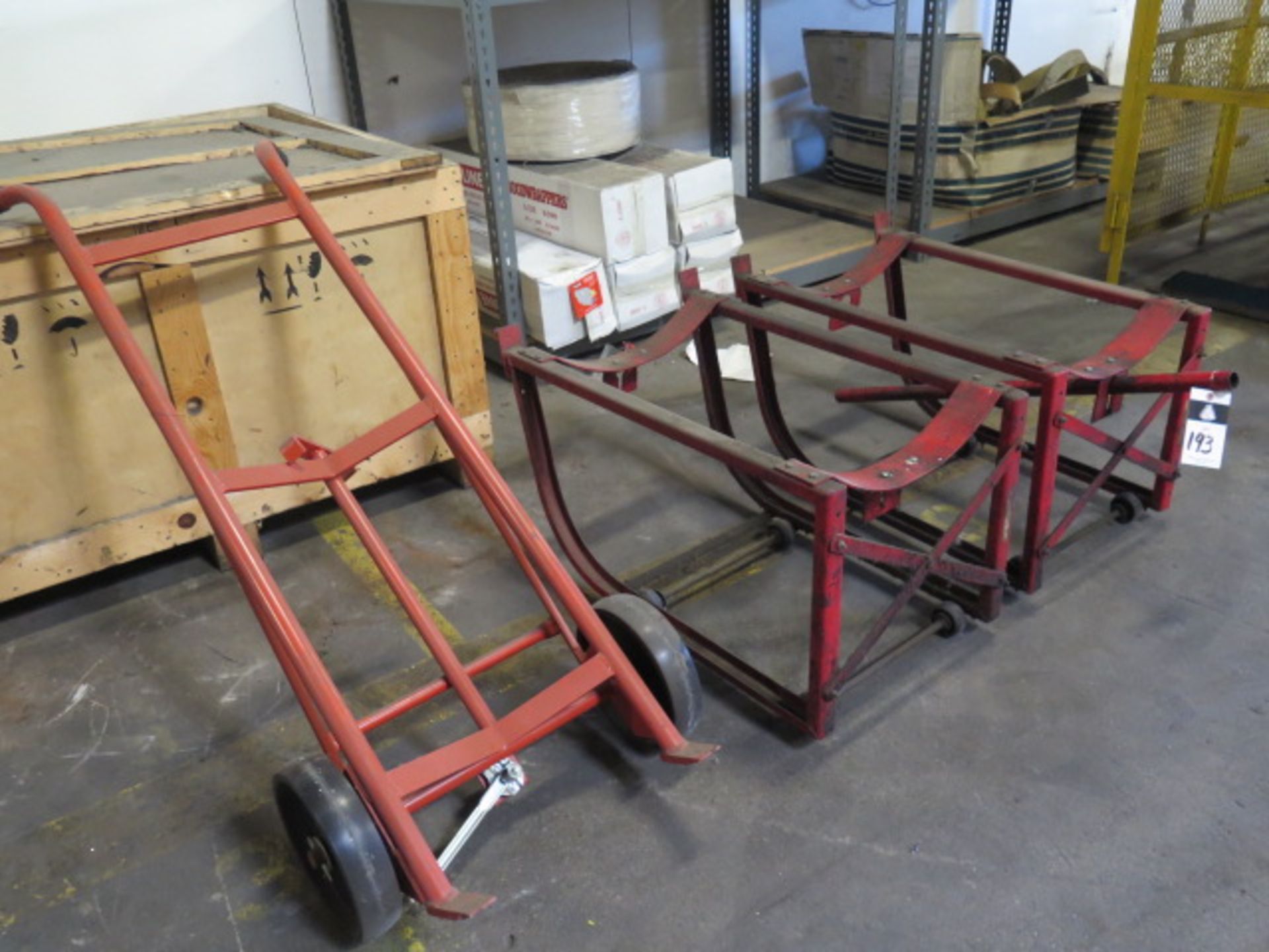 Barrel Dolly and Stands (SOLD AS-IS - NO WARRANTY) - Image 2 of 2
