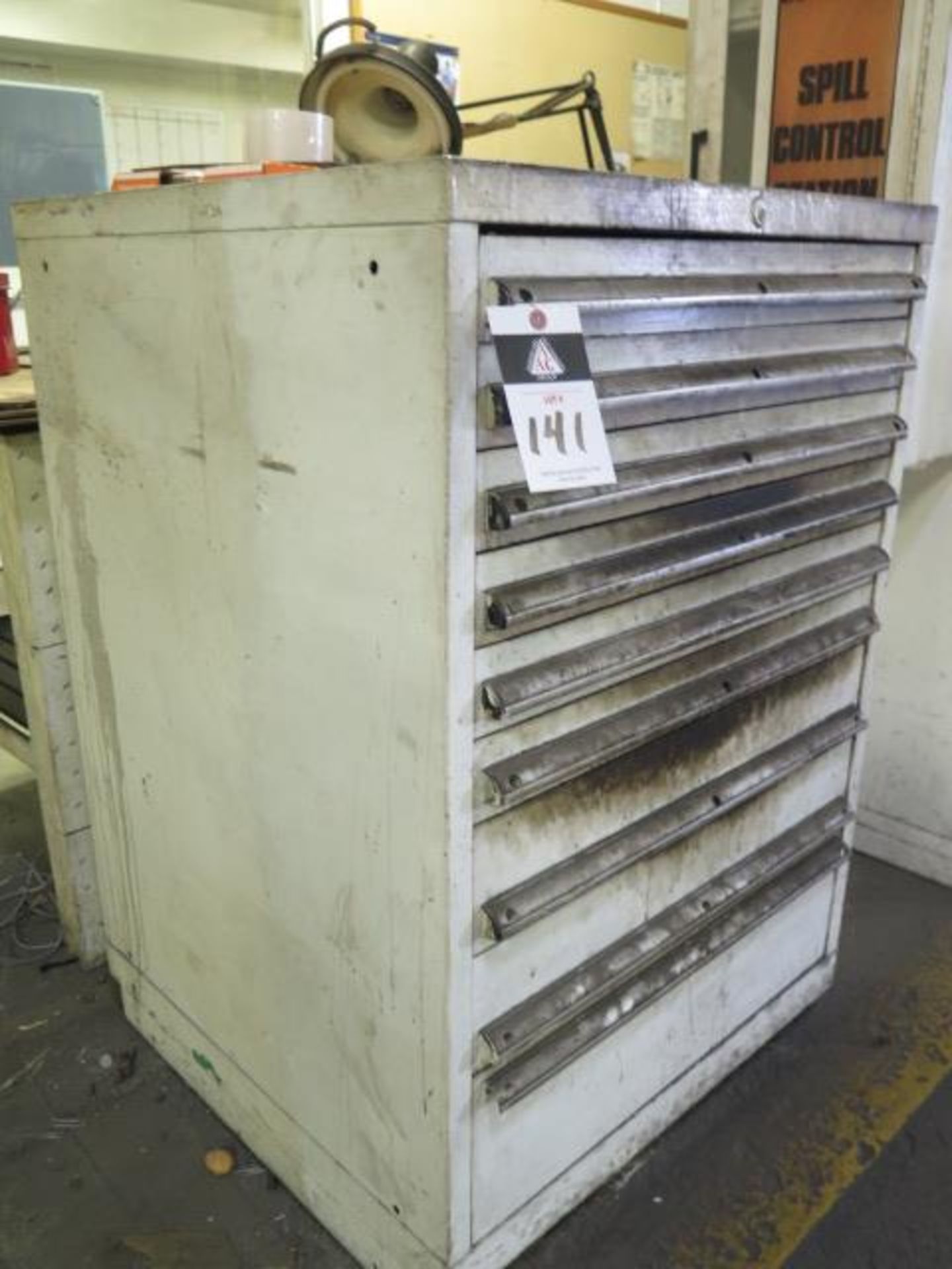 Lista 9-Drawer Tooling Cabinet w/ Mill Clamps and Misc (SOLD AS-IS - NO WARRANTY) - Image 2 of 5