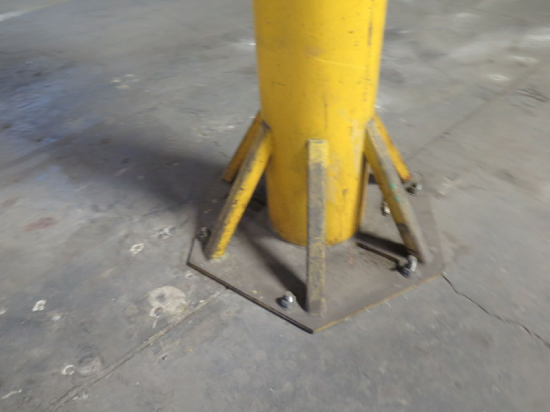 Dayton 1/2-Ton Floor Mounted Jib Crane w/ Pneumatic Hoist (SOLD AS-IS - NO WARRANTY) - Image 5 of 8