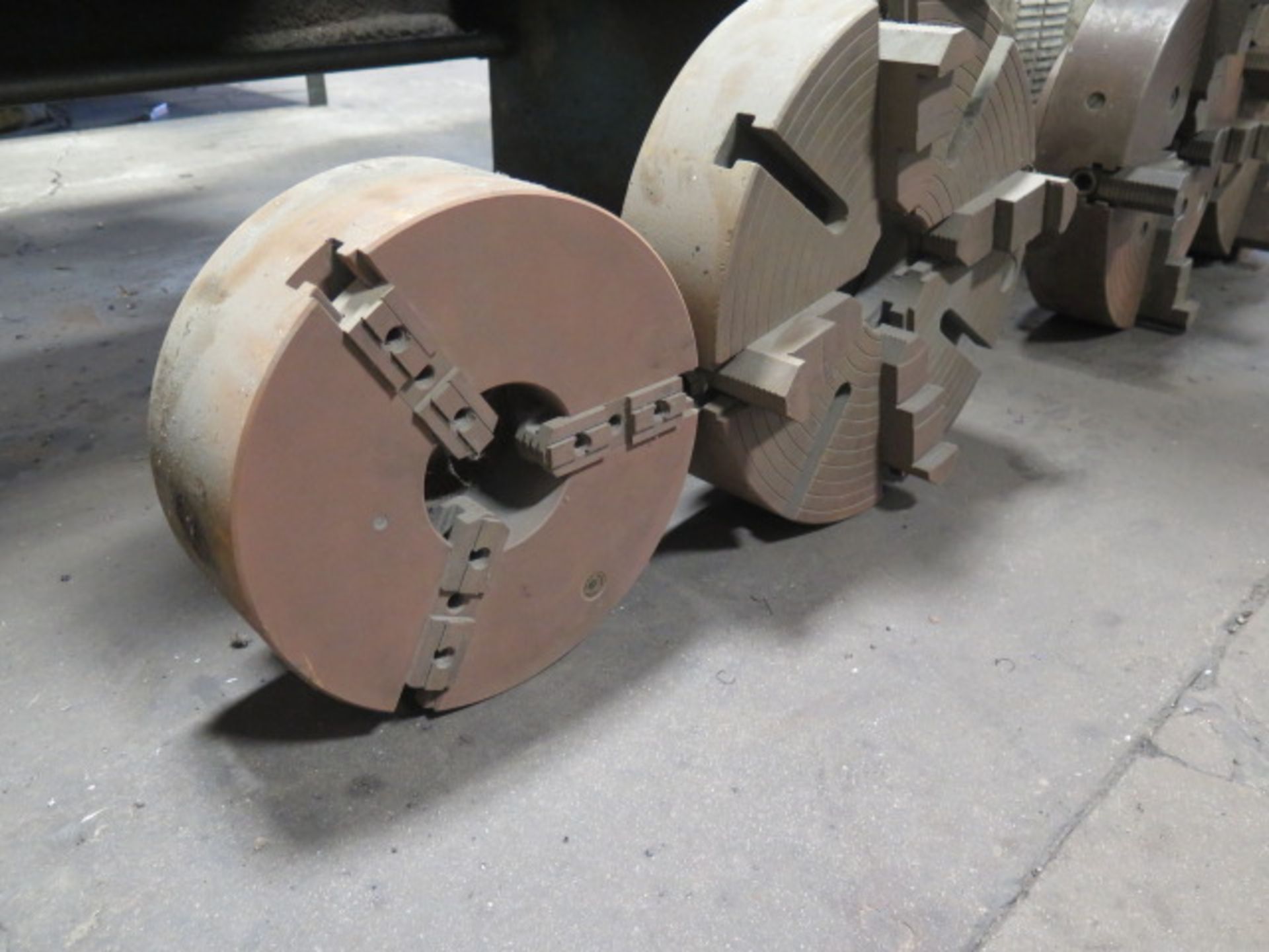 16" 4-Jaw and 12" 3-Jaw Chucks (2) (SOLD AS-IS - NO WARRANTY) - Image 3 of 4