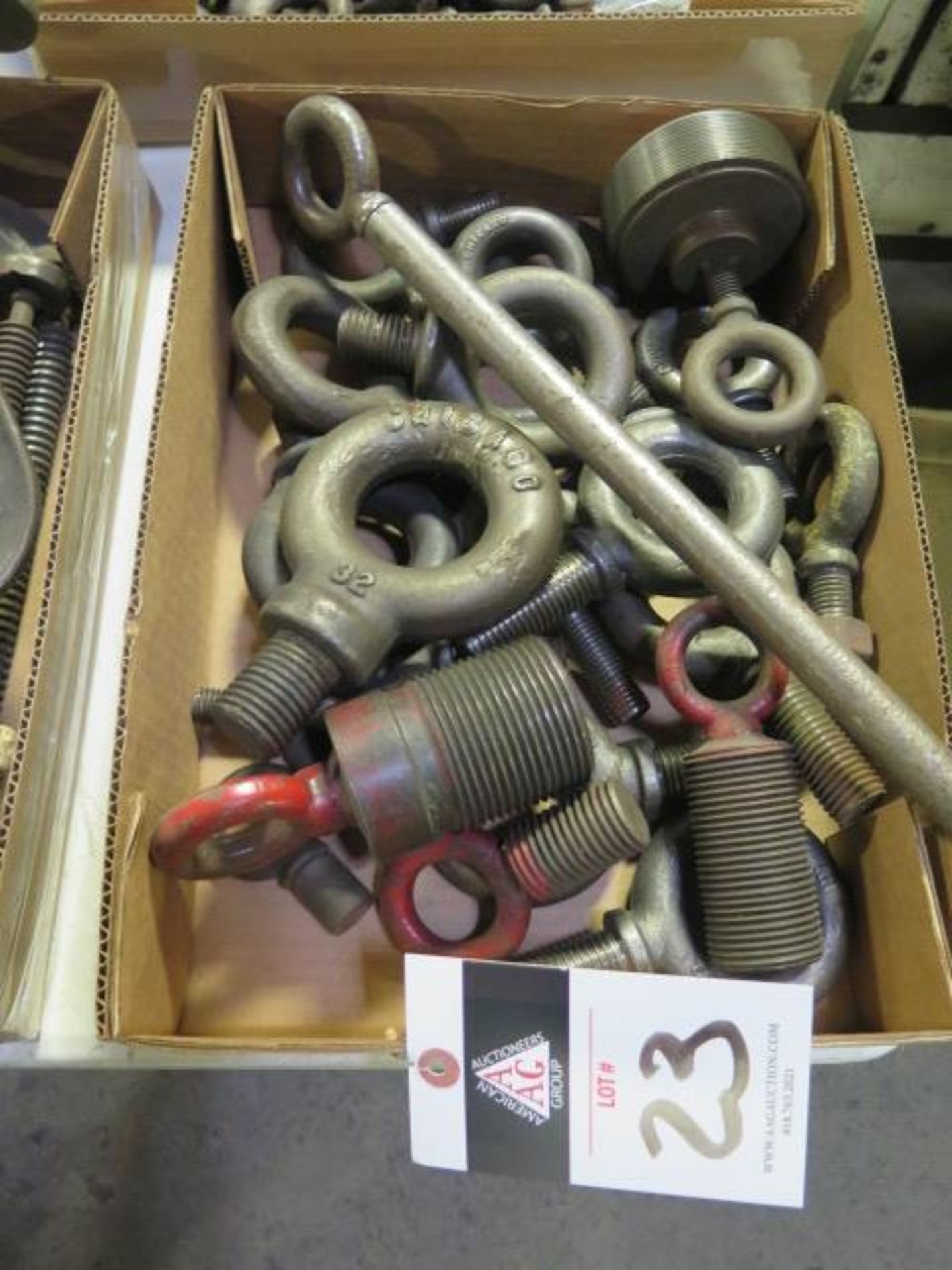 Large Eye Bolts (SOLD AS-IS - NO WARRANTY)