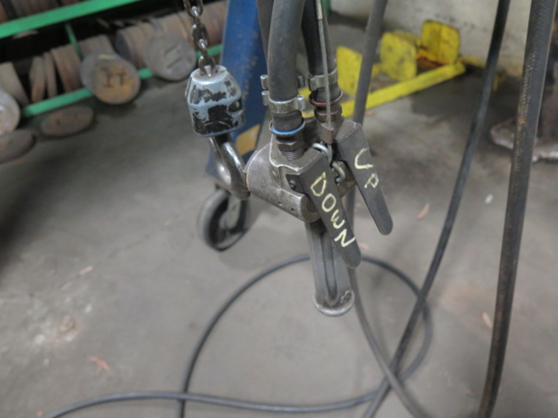 Portable A-Frame Gantry Crane w/ CM “Shopair” Pneumatic Hoist (SOLD AS-IS - NO WARRANTY) - Image 7 of 7