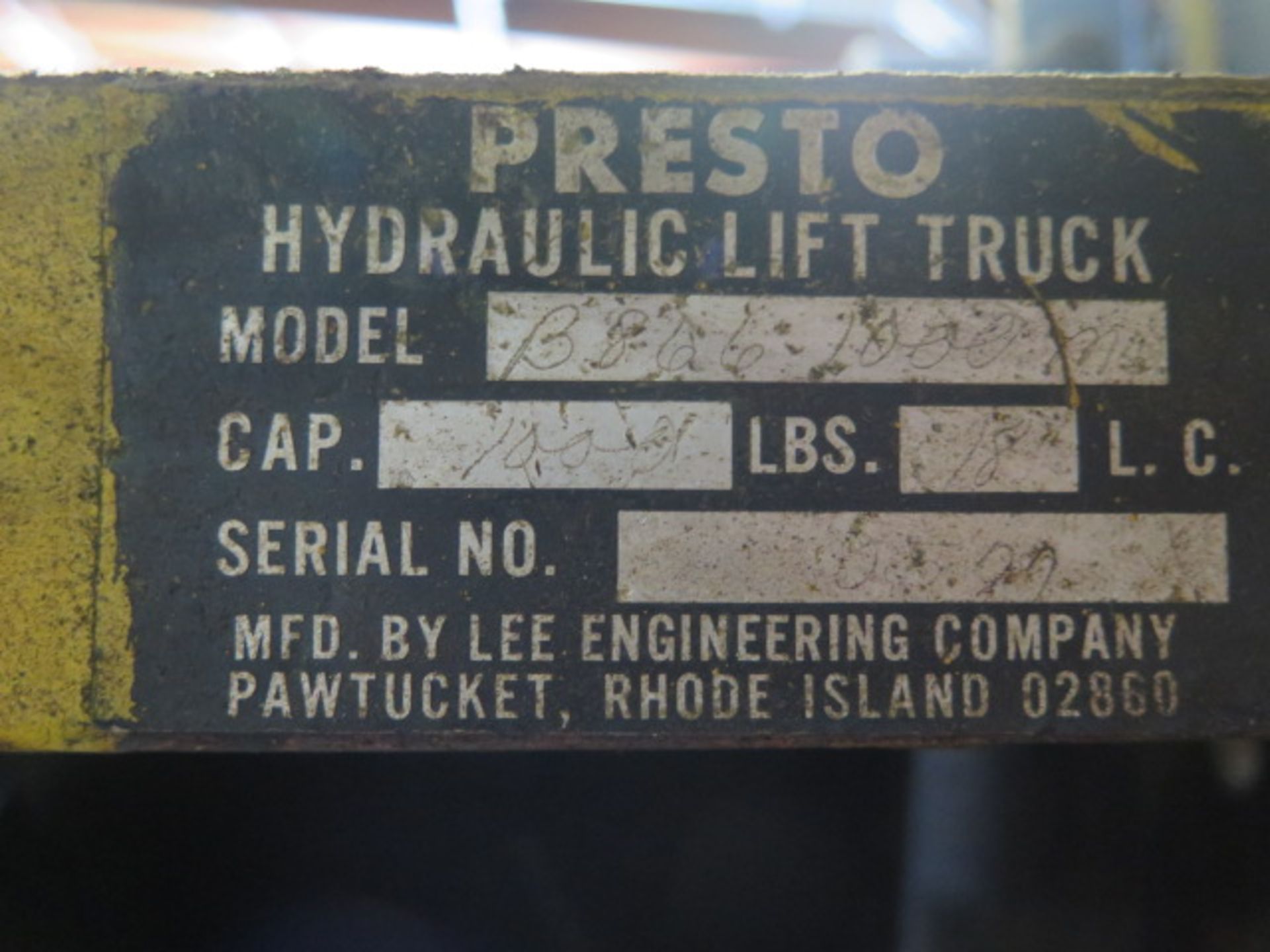 Electric/Hydraulic Die Lift (SOLD AS-IS - NO WARRANTY) - Image 5 of 5