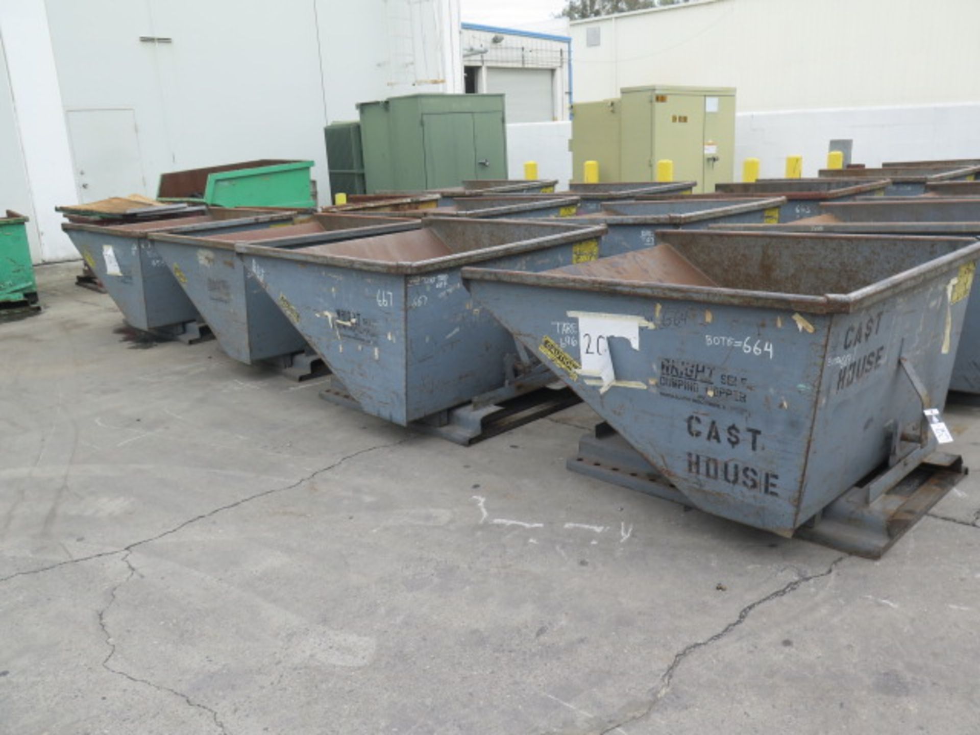 Wright Self Dumping Hoppers (4) (SOLD AS-IS - NO WARRANTY) - Image 2 of 4