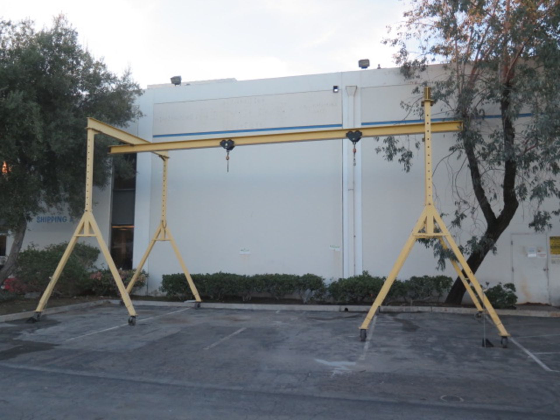 Large Portable A-Frame Gantry (SOLD AS-IS - NO WARRANTY) - Image 2 of 7