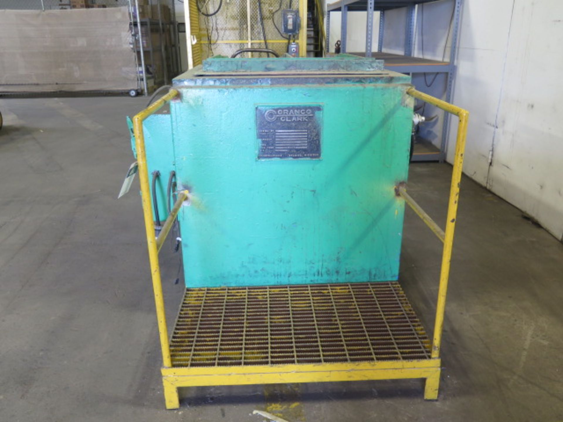 Granco Clark 9kW Non Recirculating Die Oven w/ 30" x 30" x 30" Chamber, 1000 Deg F, 460V, SOLD AS IS - Image 3 of 6