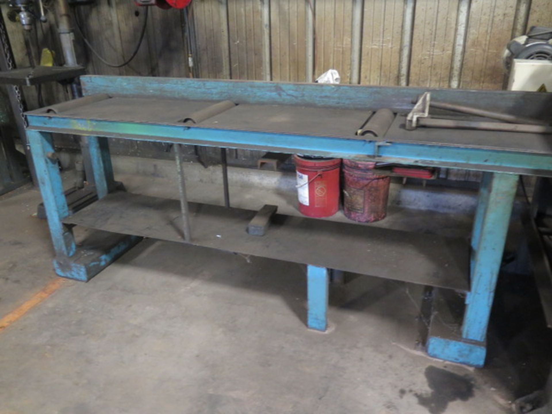 Import mdl. 916 9" Horizontal Band Saw w/ Manual Clampingm Coolant, Conveyors (SOLD AS-IS - NO - Image 4 of 6