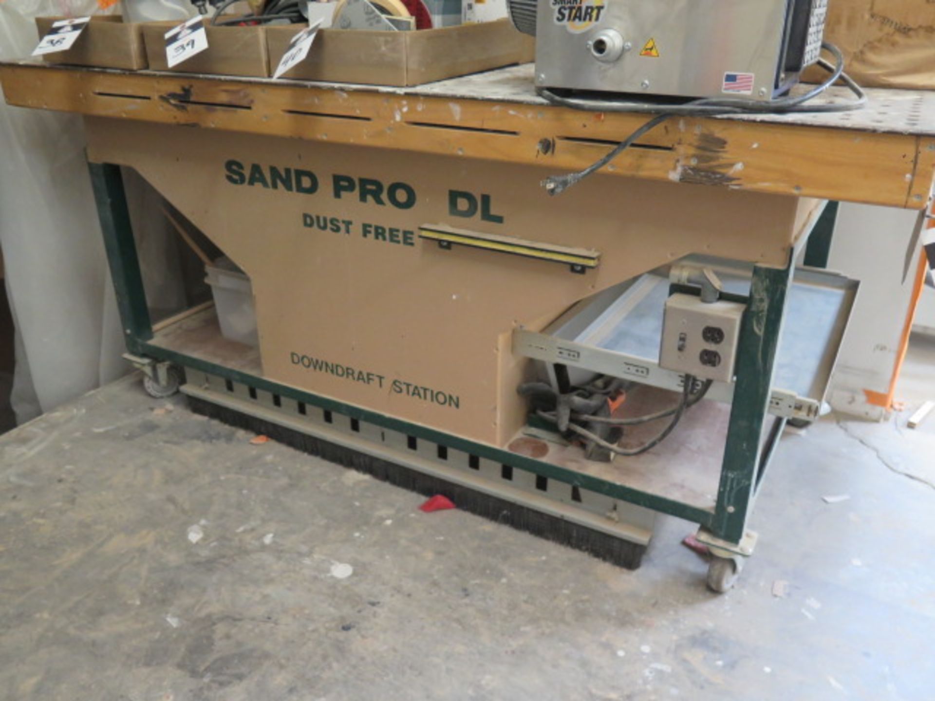 Sand Pro DL 36” x 72” Down-Draft Table (SOLD AS-IS - NO WARRANTY)