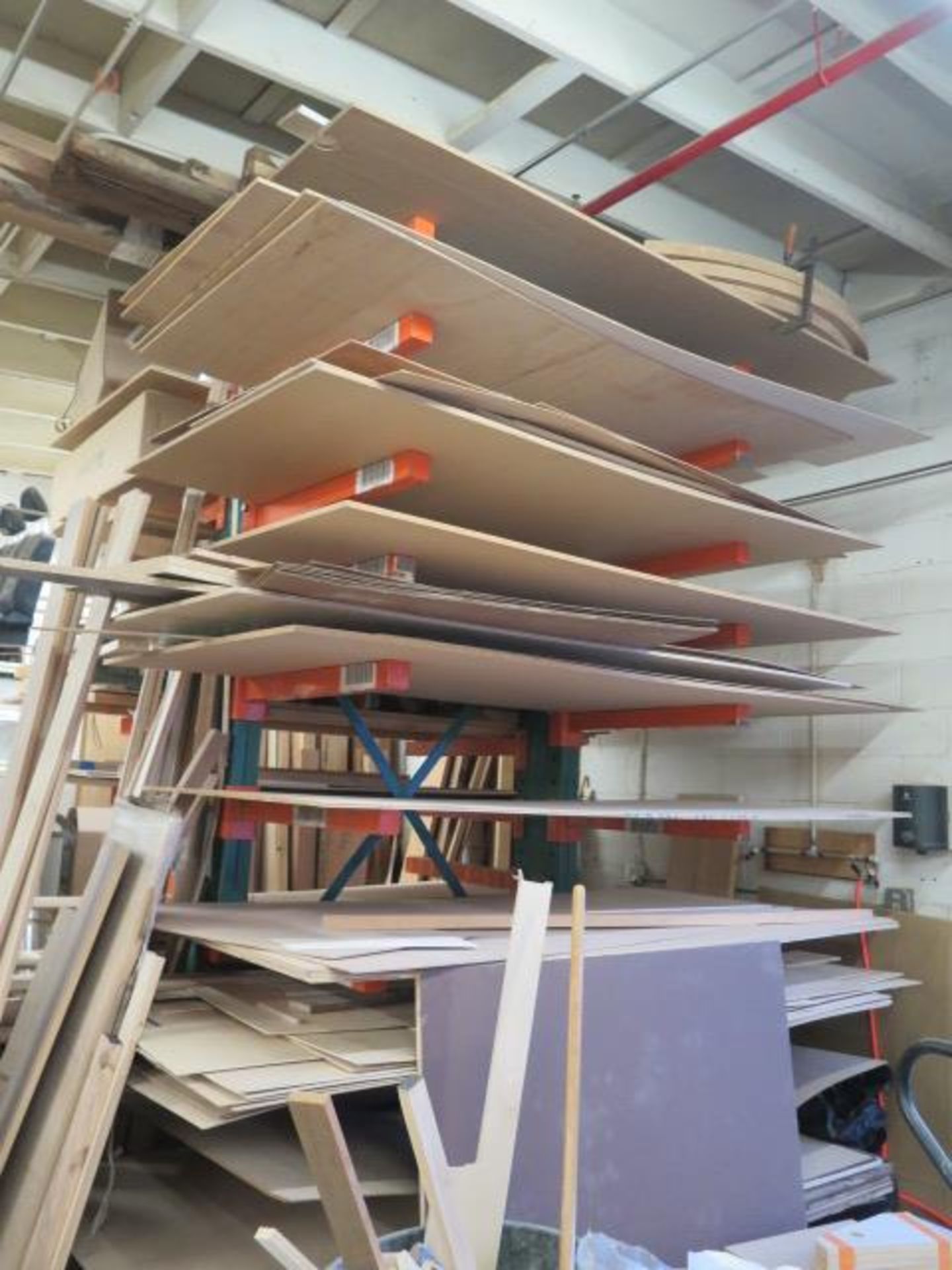 Double-Sided Cantilever Sheet Stock Rack (SOLD AS-IS - NO WARRANTY) - Image 2 of 2