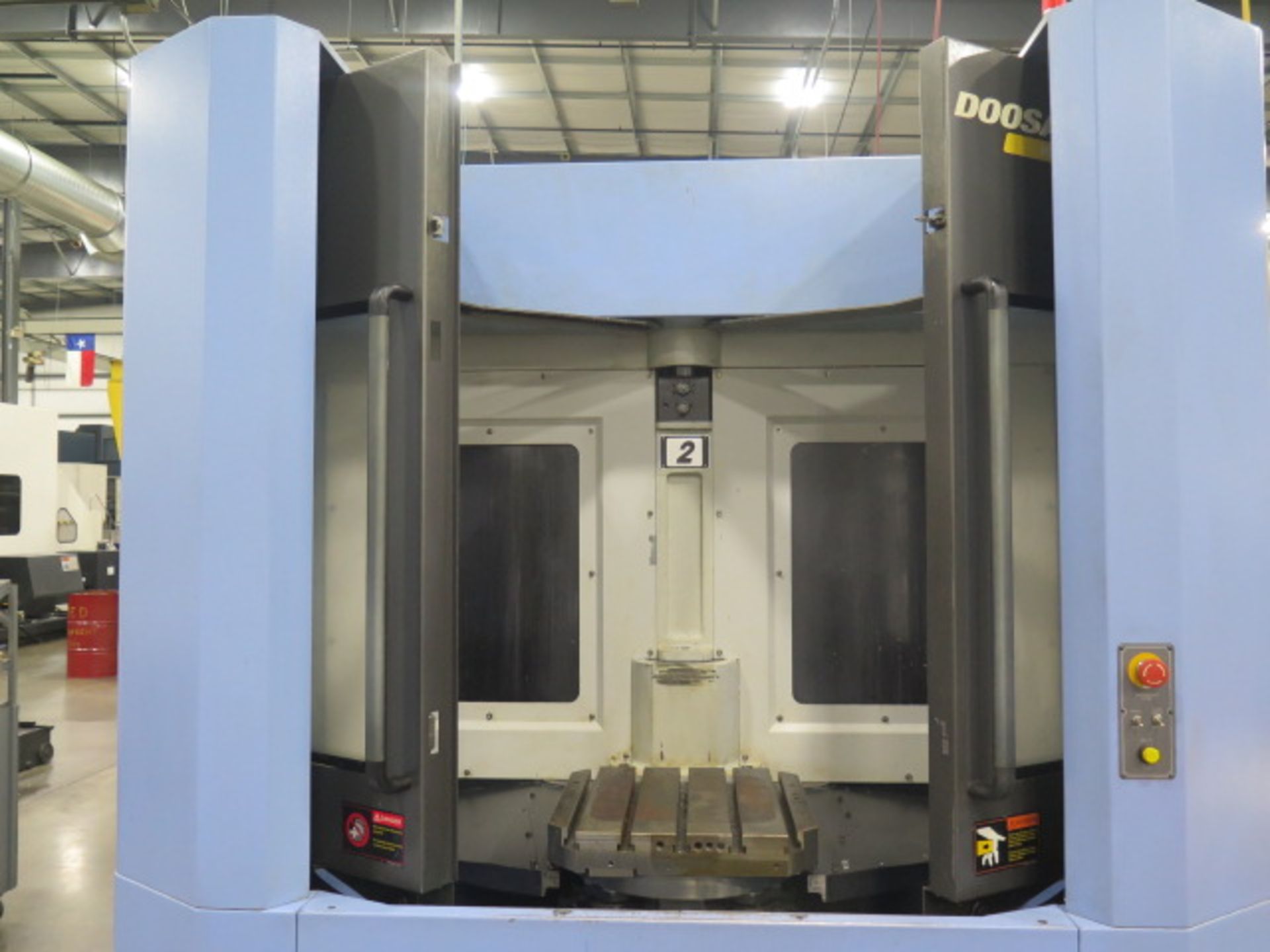 2008 Doosan HP5100 2-Pallet 4-Axis CNC Horizontal Machining Center s/n HP510161, SOLD AS IS - Image 12 of 24