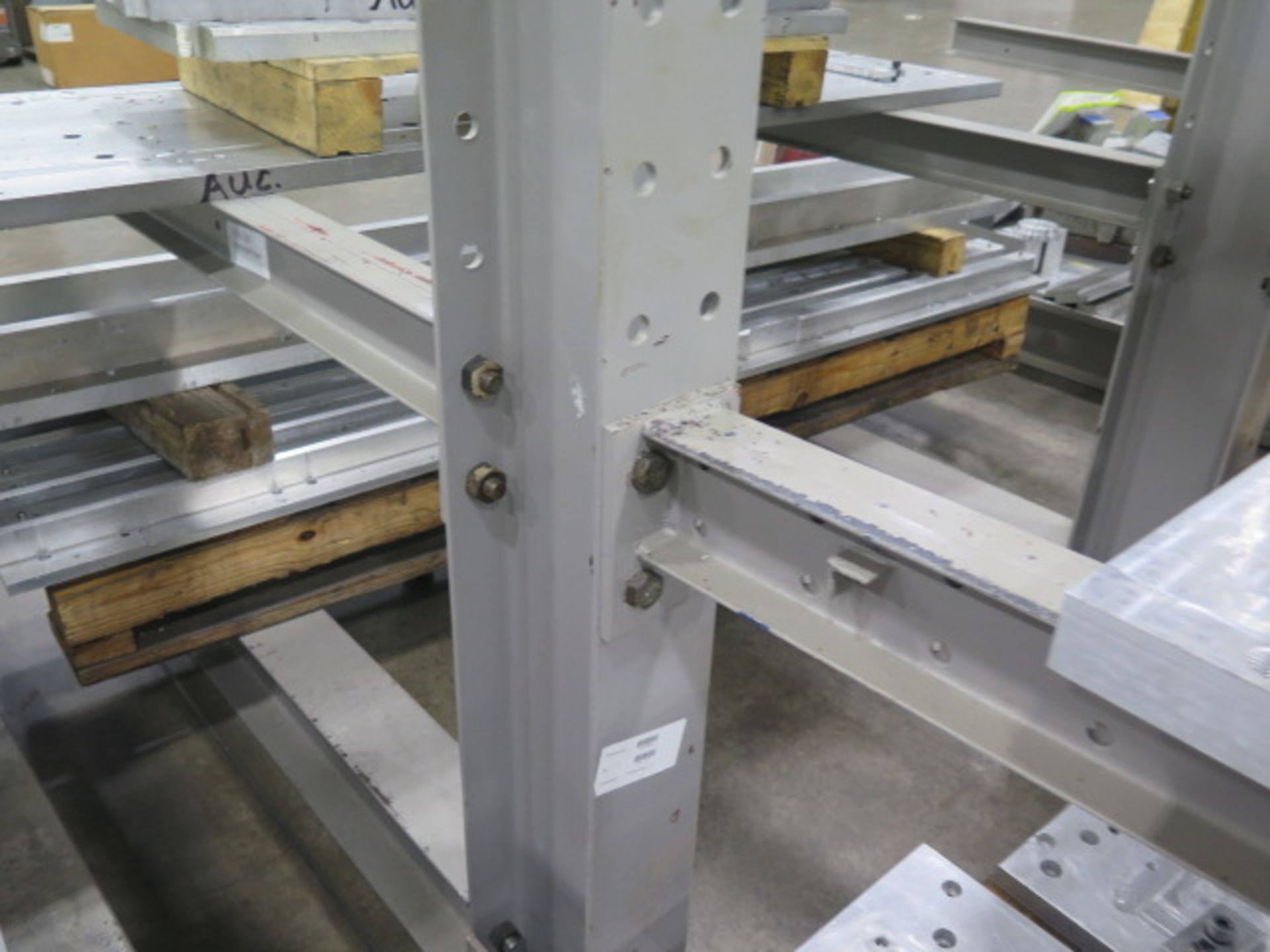 Double Sided Cantilever Material Rack (SOLD AS-IS - NO WARRANTY) - Image 3 of 4