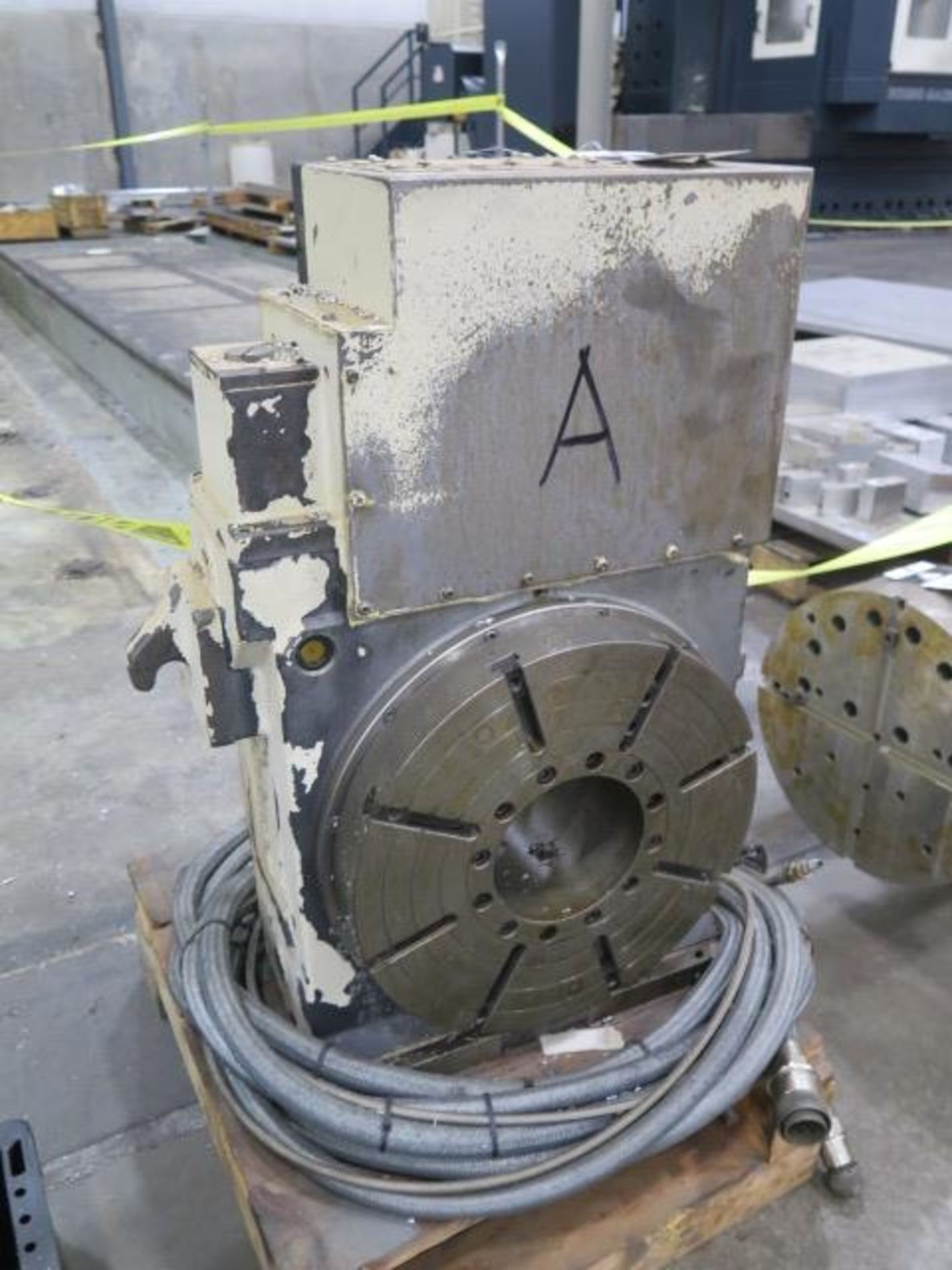 Tsudakoma BNCBK-402 4th Axis 16” Rotary s/n 000987 w/ 6” Thru Bore, 12” x 85” Trunnion, SOLD AS IS - Image 2 of 9