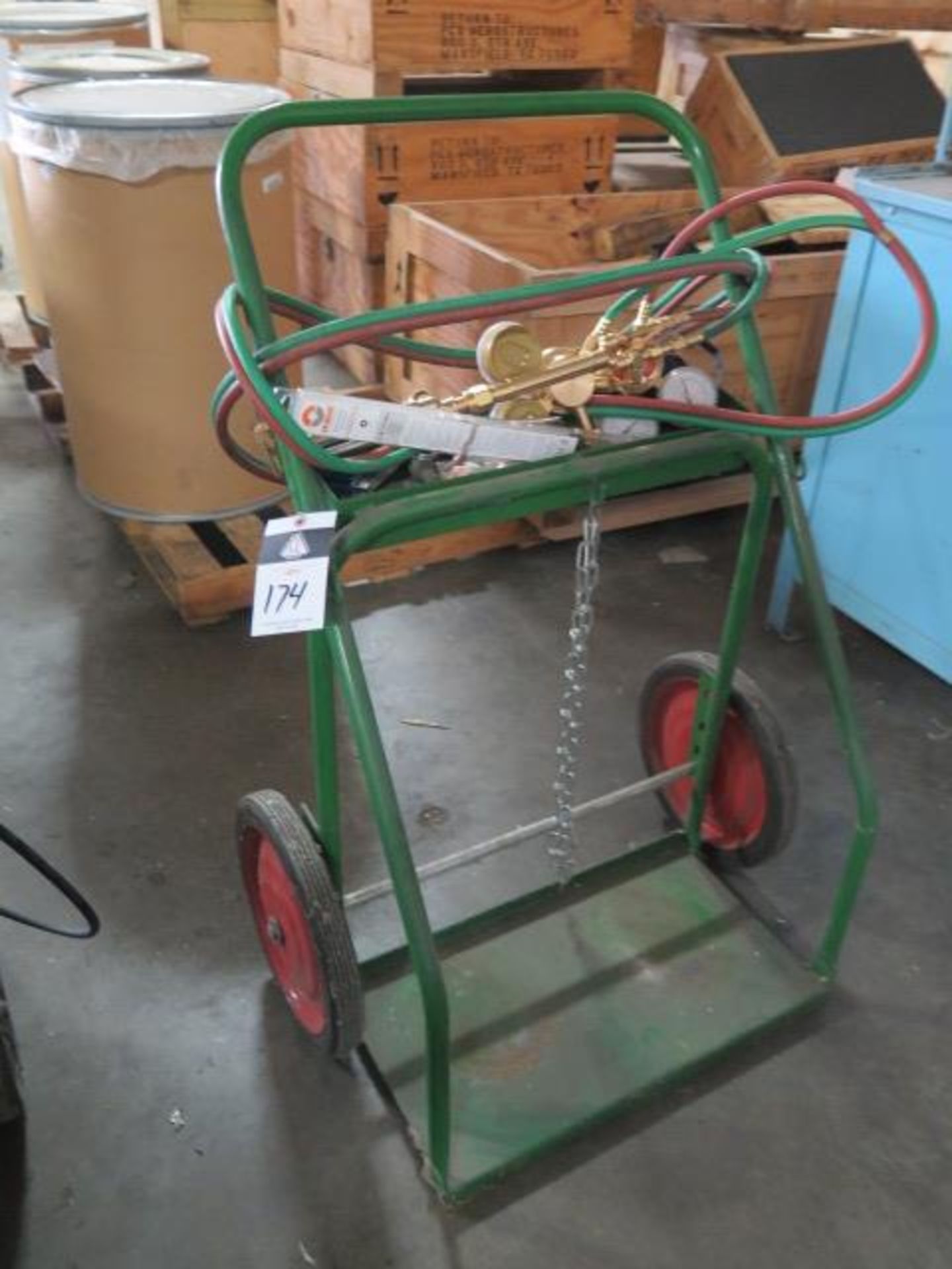 Welding Torch Cart (SOLD AS-IS - NO WARRANTY)