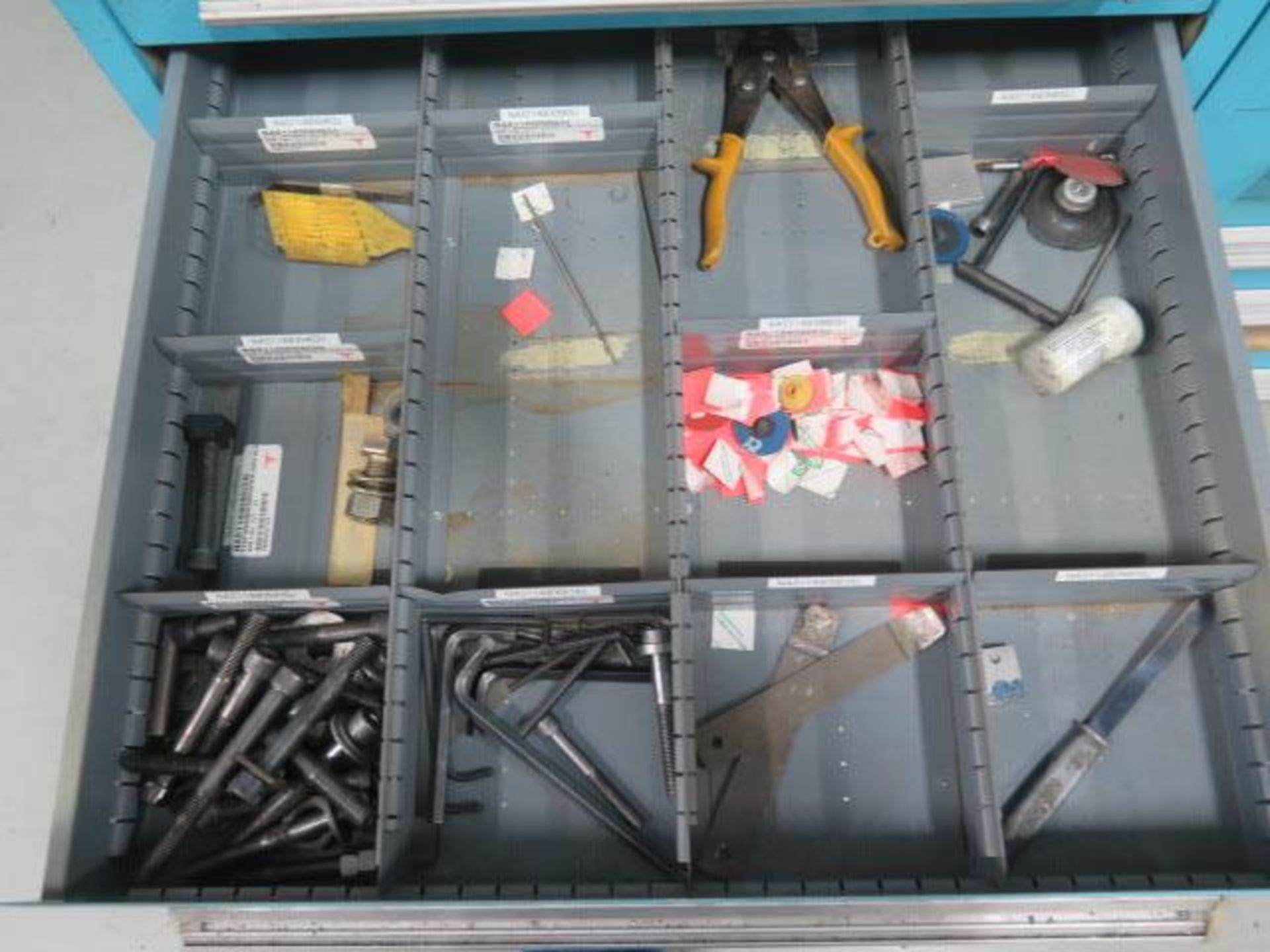 Equipto 12-Drawer Tooling Cabinet w/ Reamers and Misc Tooling (SOLD AS-IS - NO WARRANTY) - Image 6 of 7