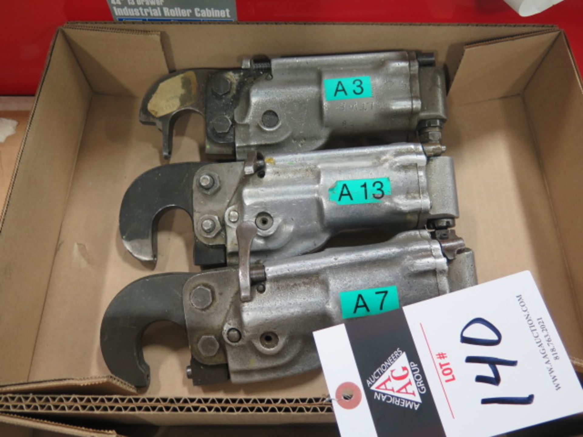 Pneumatic Compression Riveters (3) (SOLD AS-IS - NO WARRANTY)