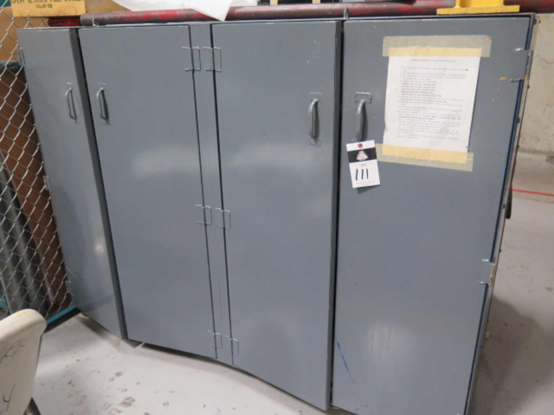 Heavy Duty Storage Cabinet (SOLD AS-IS - NO WARRANTY)