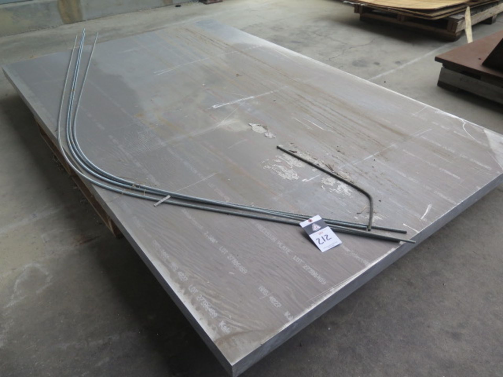 60" x 97" x 2.5" 6061-T651 Aluminum Plate (SOLD AS-IS - NO WARRANTY)