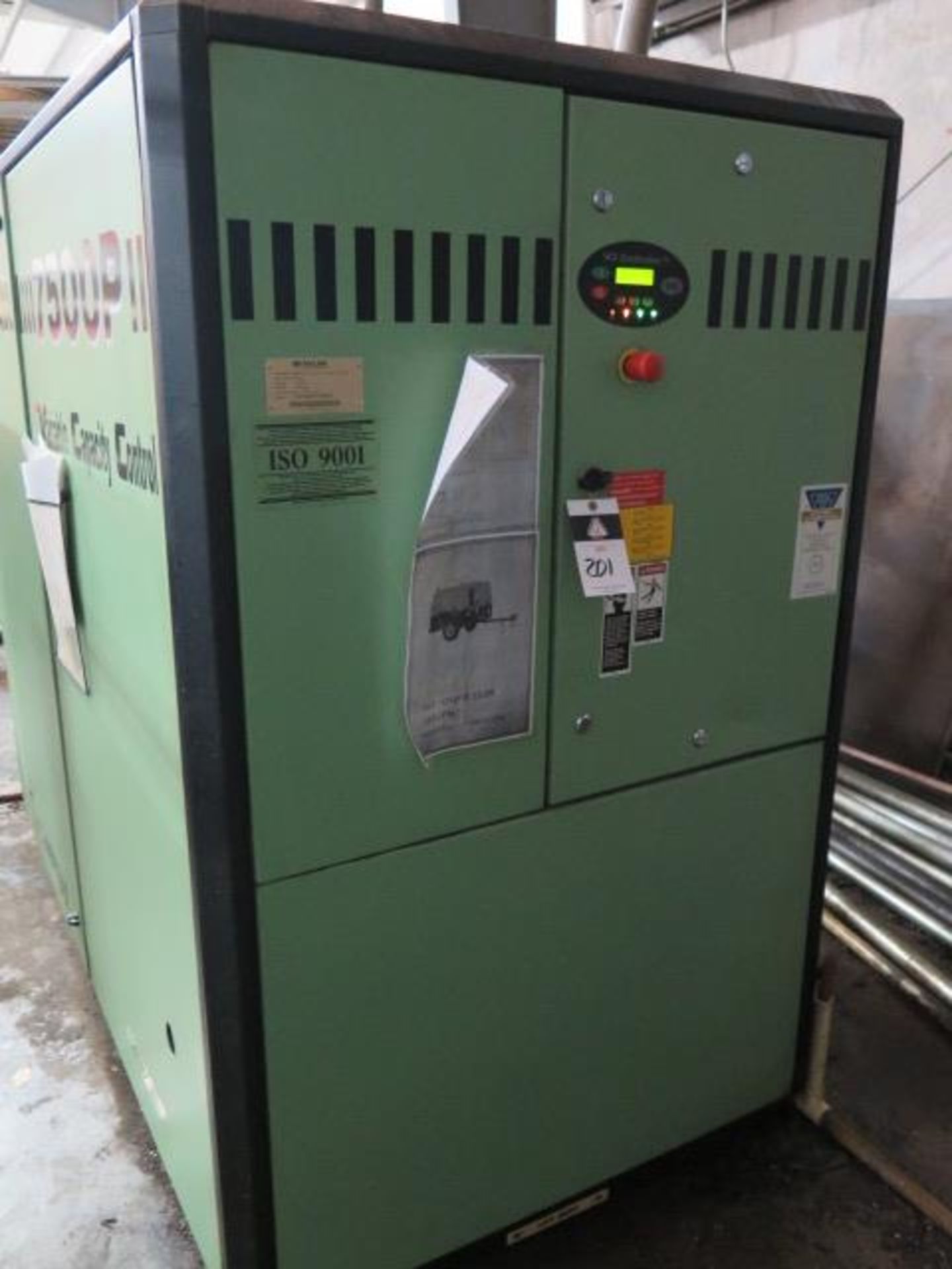 Sullair 7500PSD/A 100Hp Rotary Air Compressor s/n 201009170081 w/ Digital Controls (SOLD AS-IS - - Image 2 of 7