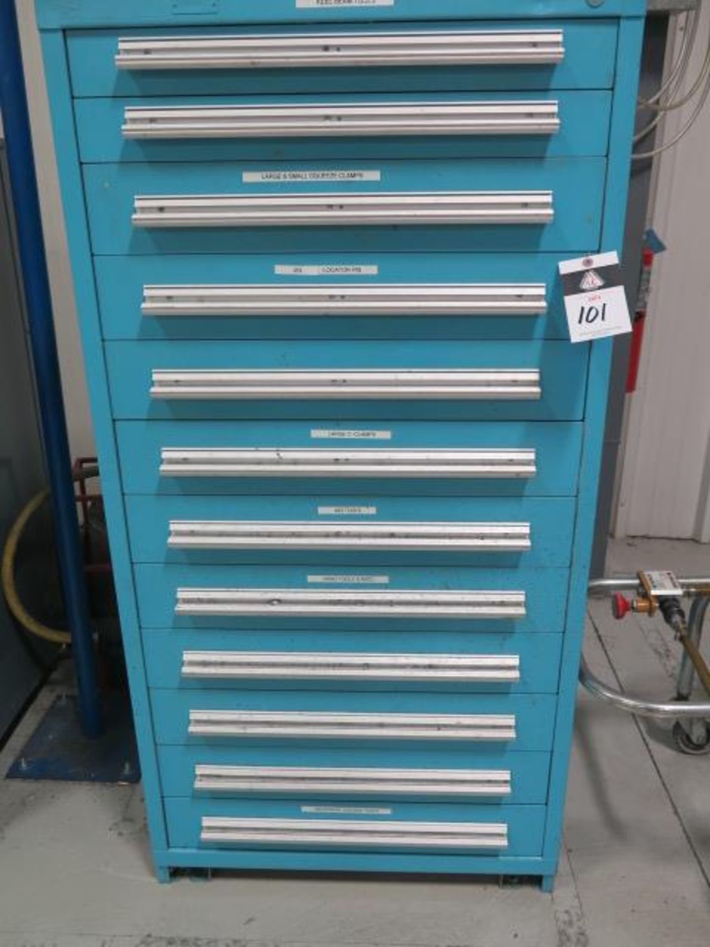 Equipto 12-Drawer Tooling Cabinet (SOLD AS-IS - NO WARRANTY)