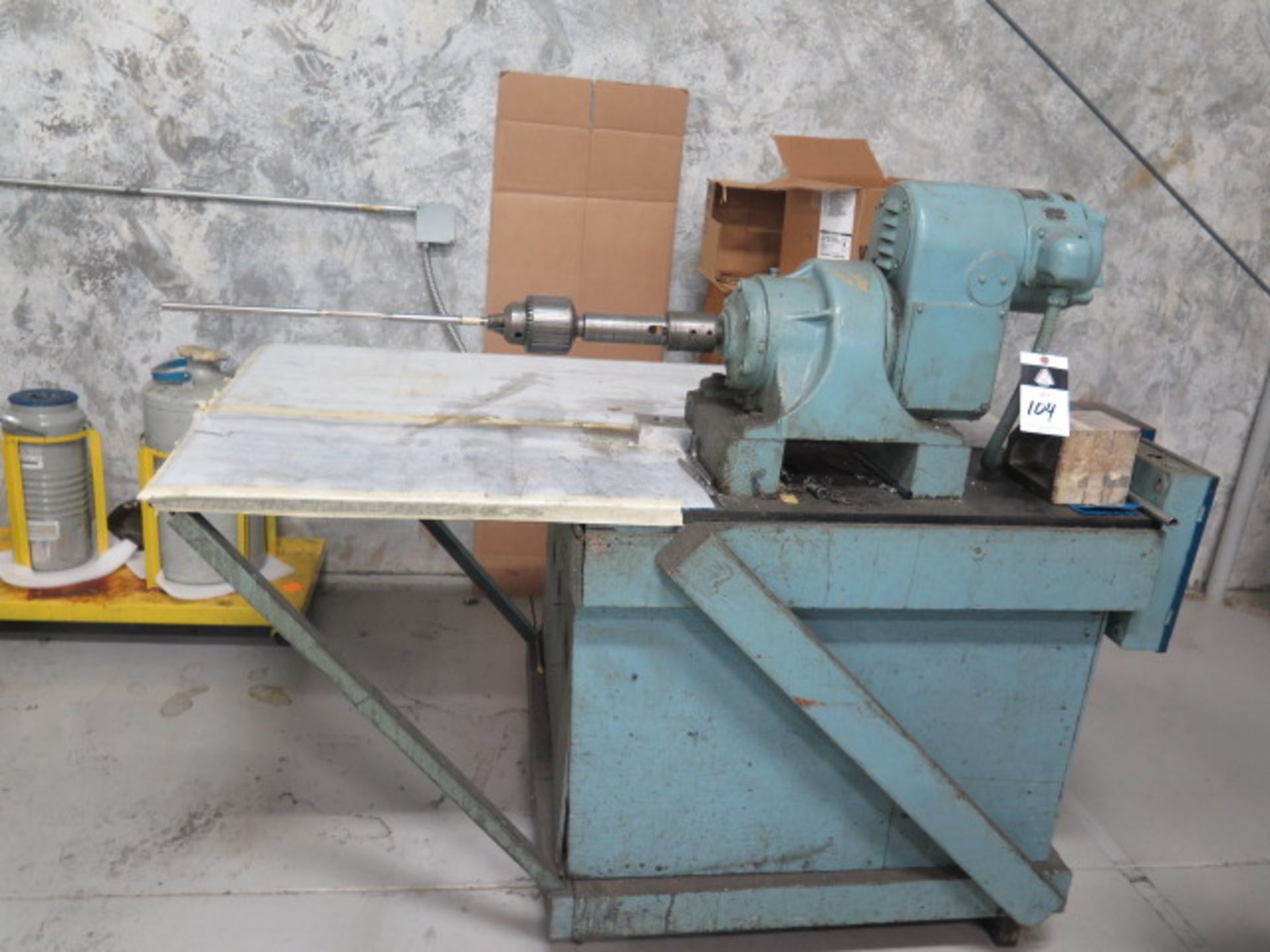 Horizontal Drilling / Reaming Machine w/ 1/2Hp Motor (SOLD AS-IS - NO WARRANTY)