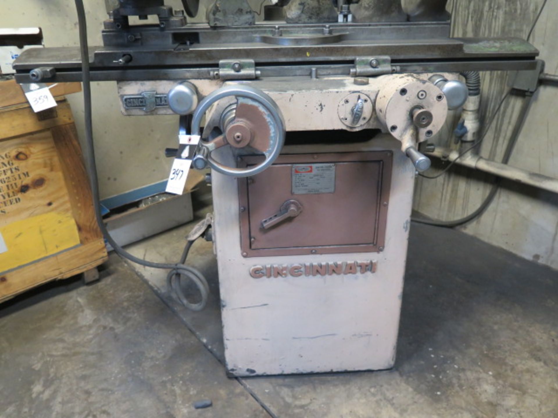 Cincinnati Tool and Cutter Grinder s/n 1D2T6R-30 w/ Motorized Work Head (SOLD AS-IS - NO WARRANTY) - Image 3 of 7