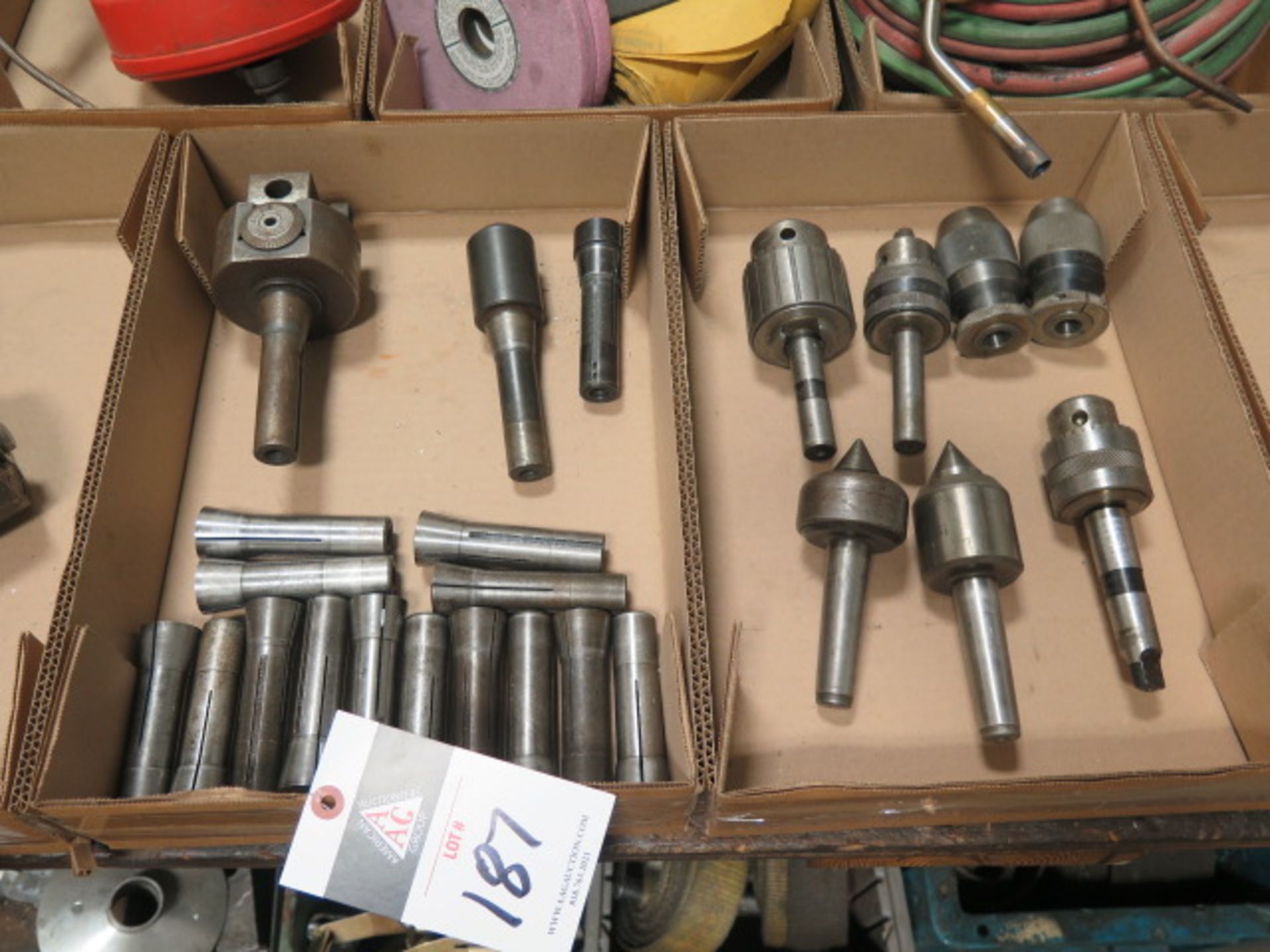 R8 Boring Head, Tooling and Collats (17) (SOLD AS-IS - NO WARRANTY)
