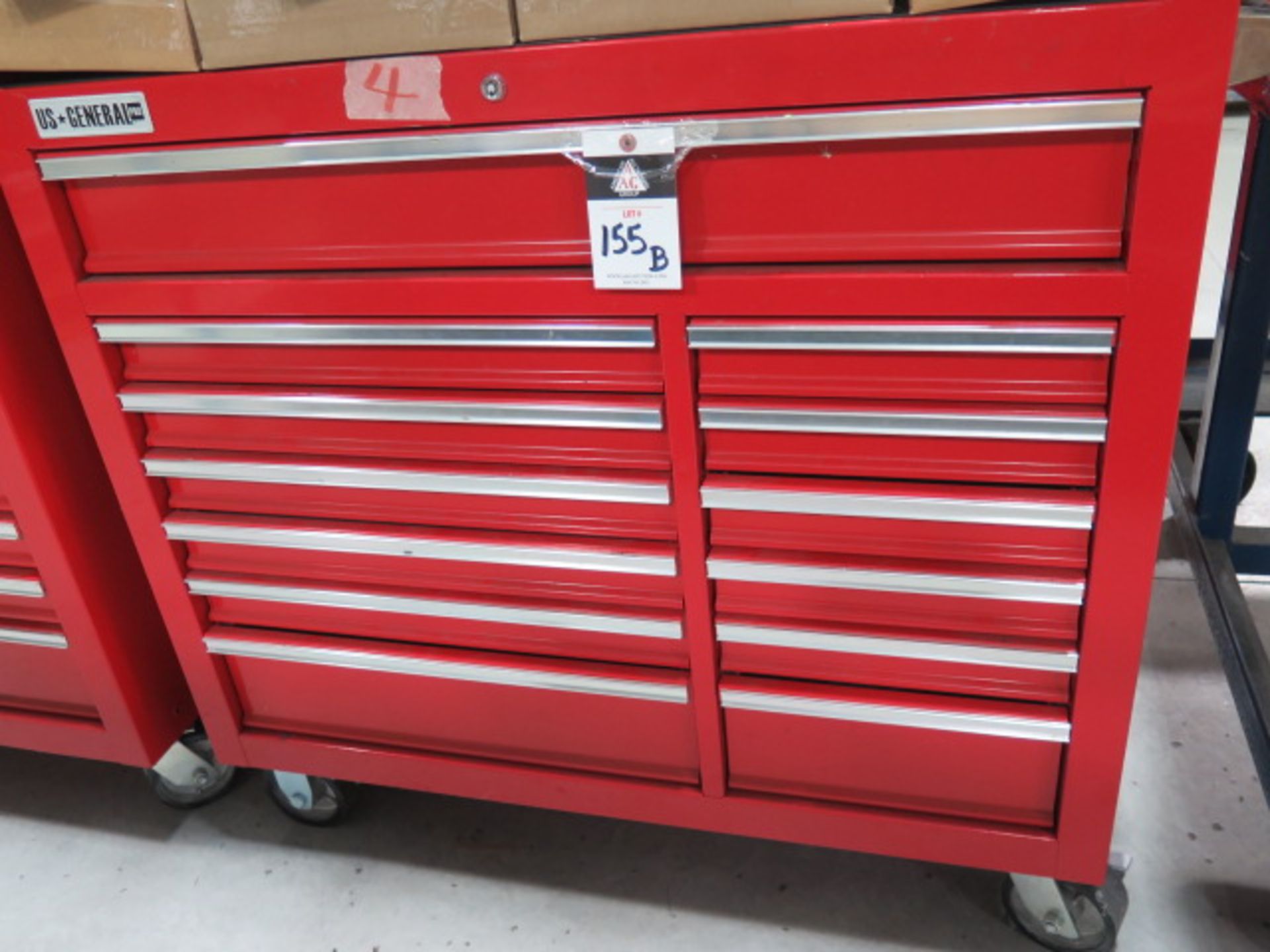 US General Roll-A-Way Tool Box (SOLD AS-IS - NO WARRANTY)