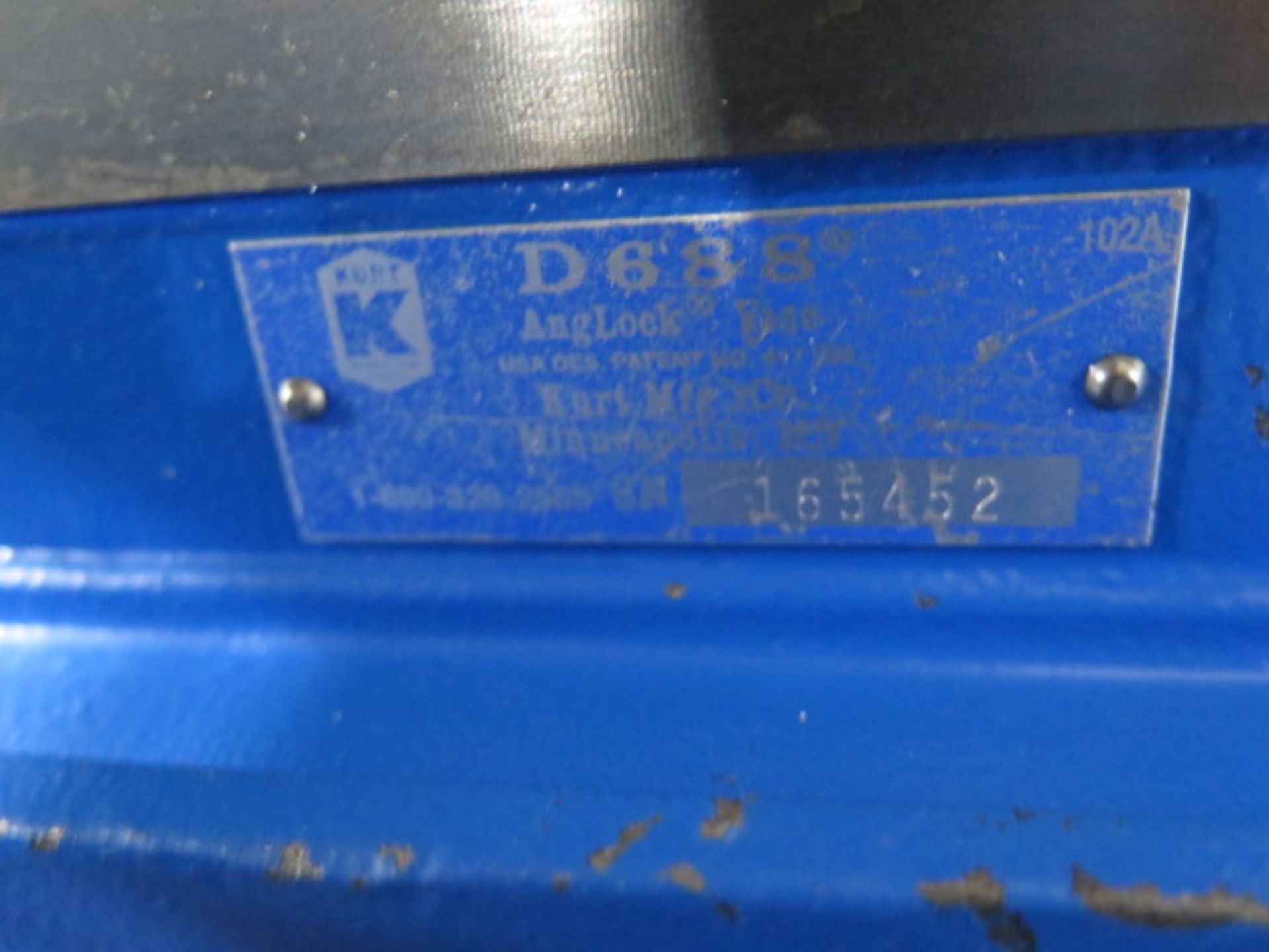 Kurt D688 6" Angle-Lock Vise (SOLD AS-IS - NO WARRANTY) - Image 3 of 3