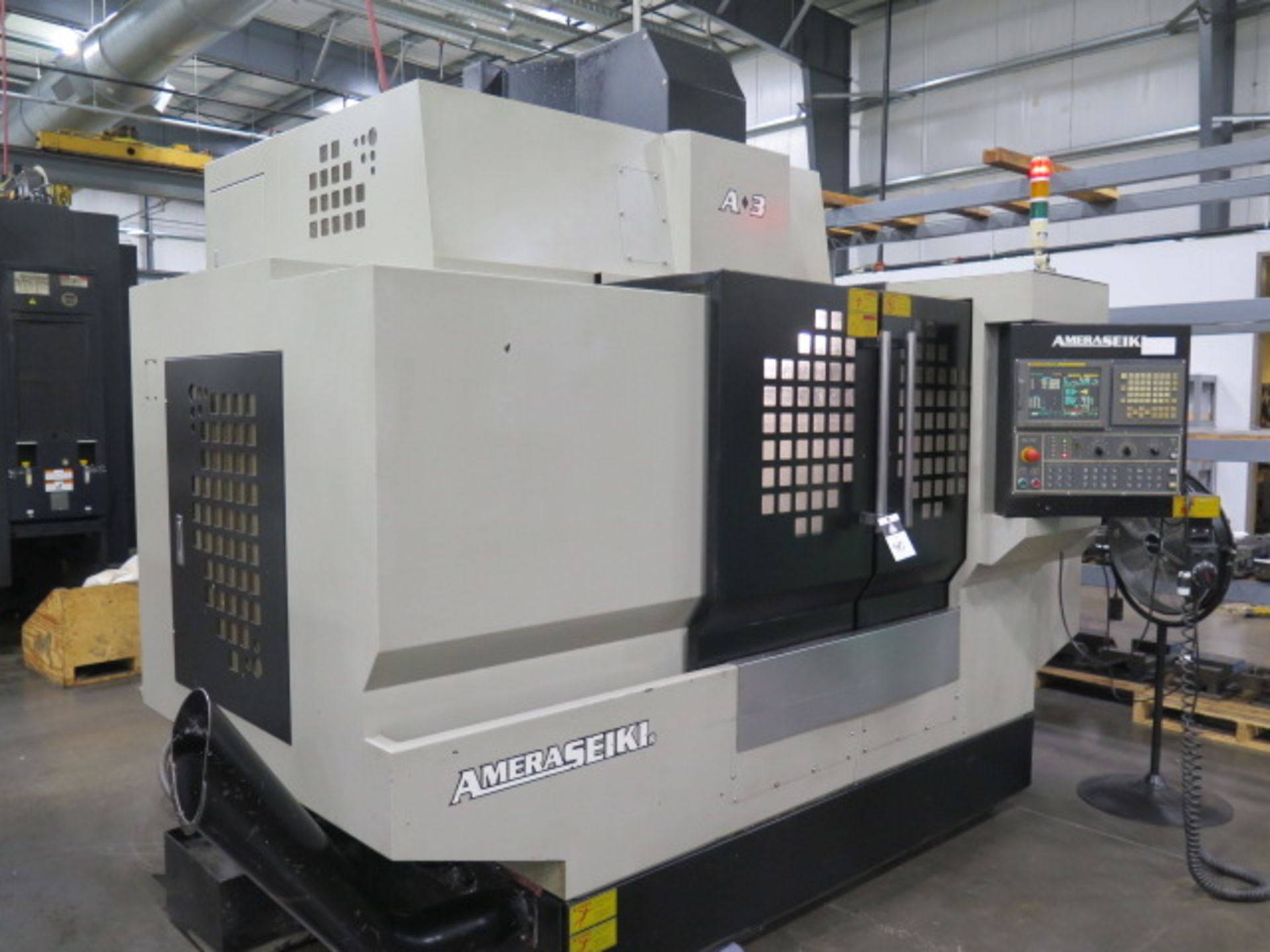 Amera Seiki A-3 CNC Vertical Machining Center w/ Fanuc Series 21i-MB Controls, SOLD AS IS - Image 2 of 16