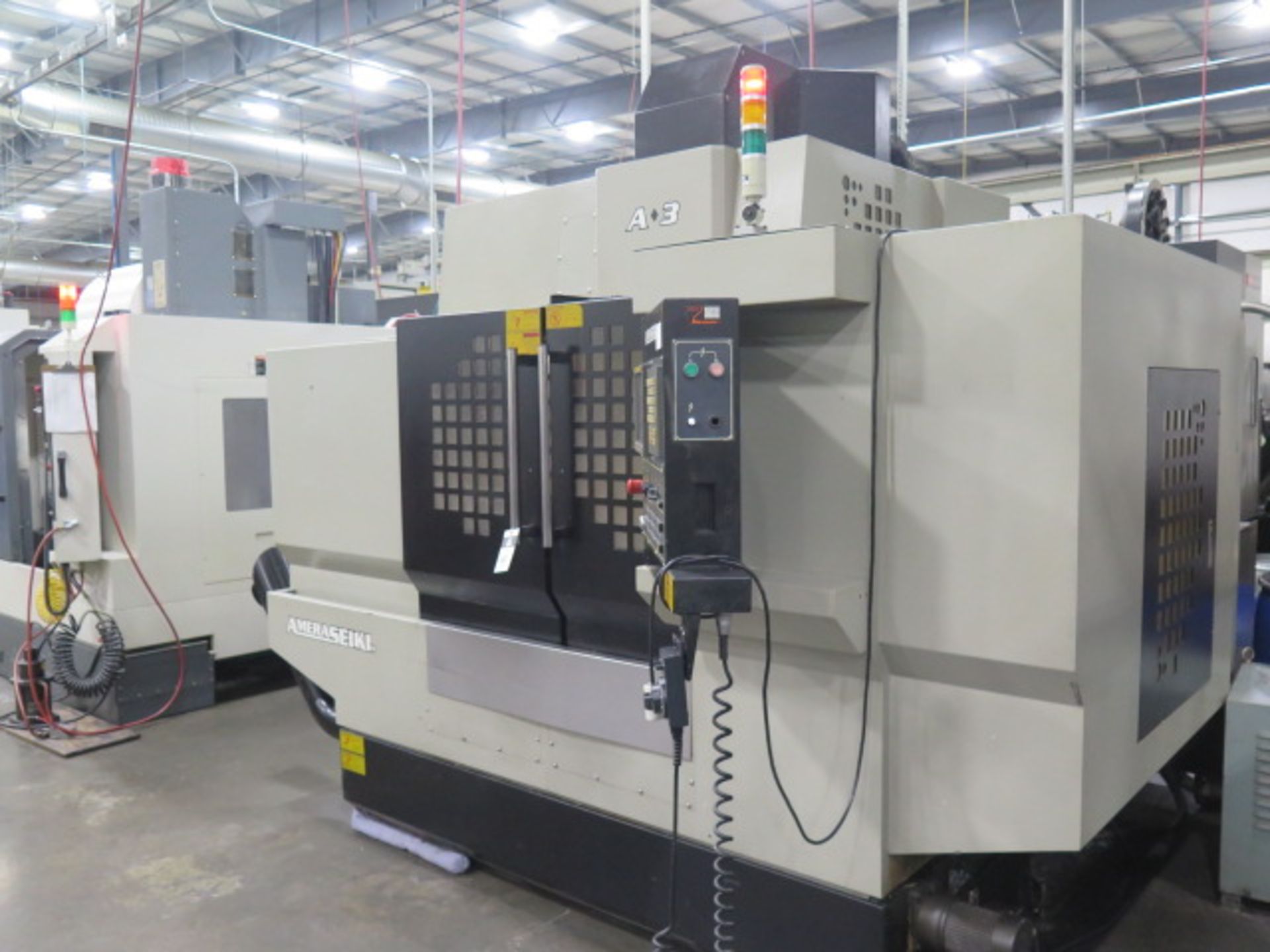 Amera Seiki A-3 CNC Vertical Machining Center w/ Fanuc Series 21i-MB Controls, SOLD AS IS - Image 3 of 16