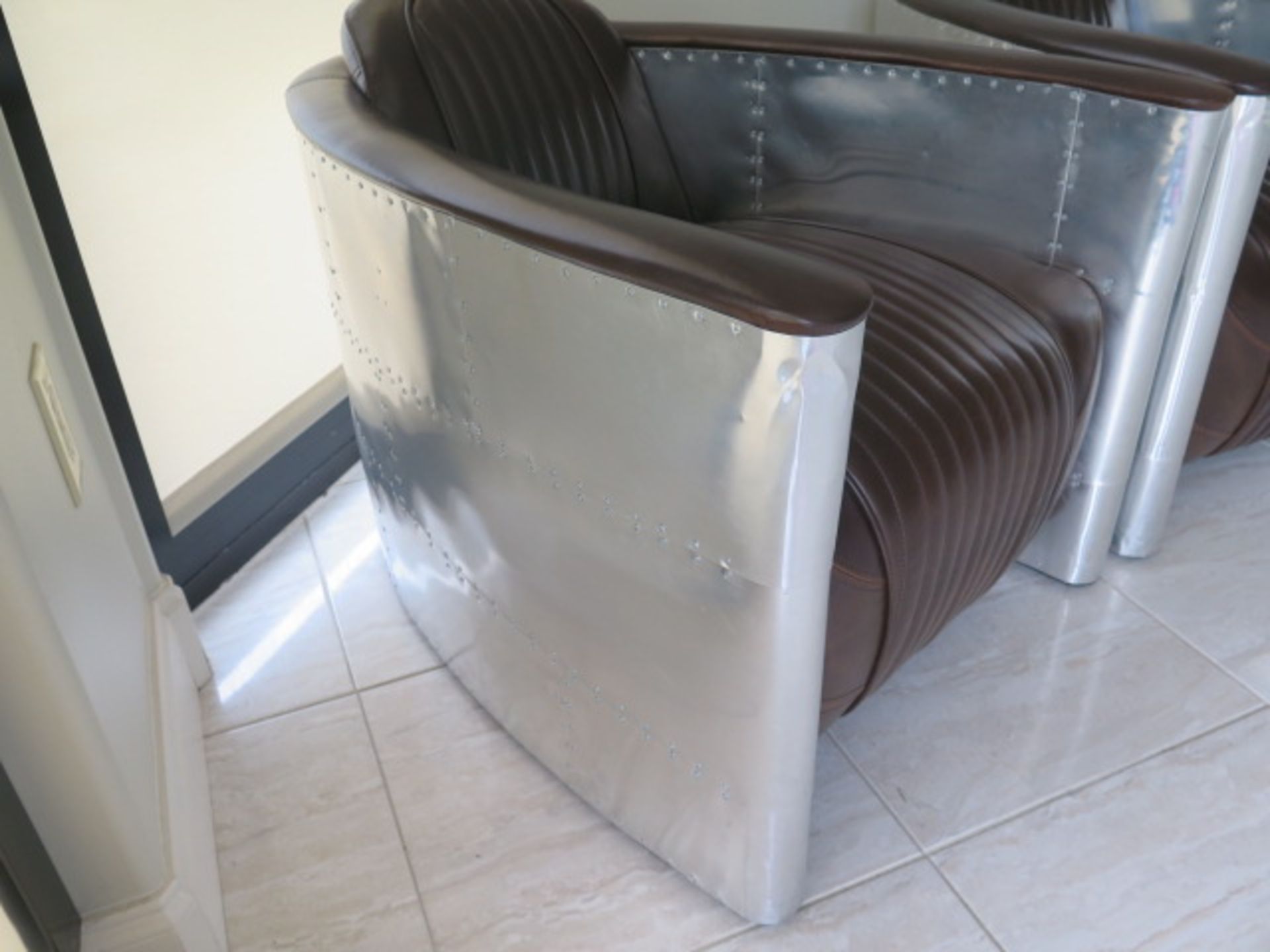 Custom Aviation Style Reception Furniture (SOLD AS-IS - NO WARRANTY) - Image 3 of 7