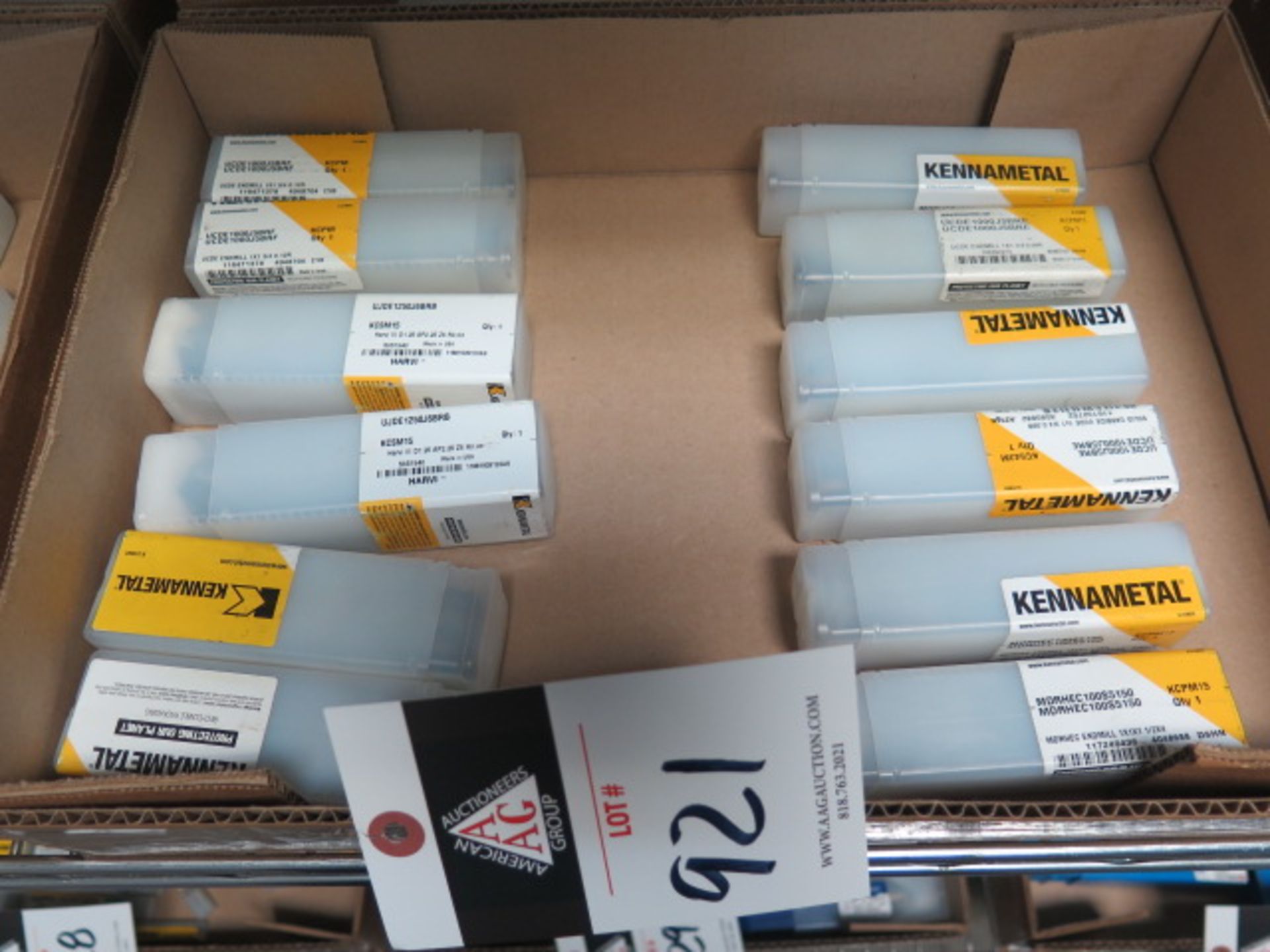 Kennametal Carbide Endmills (SOLD AS-IS - NO WARRANTY)